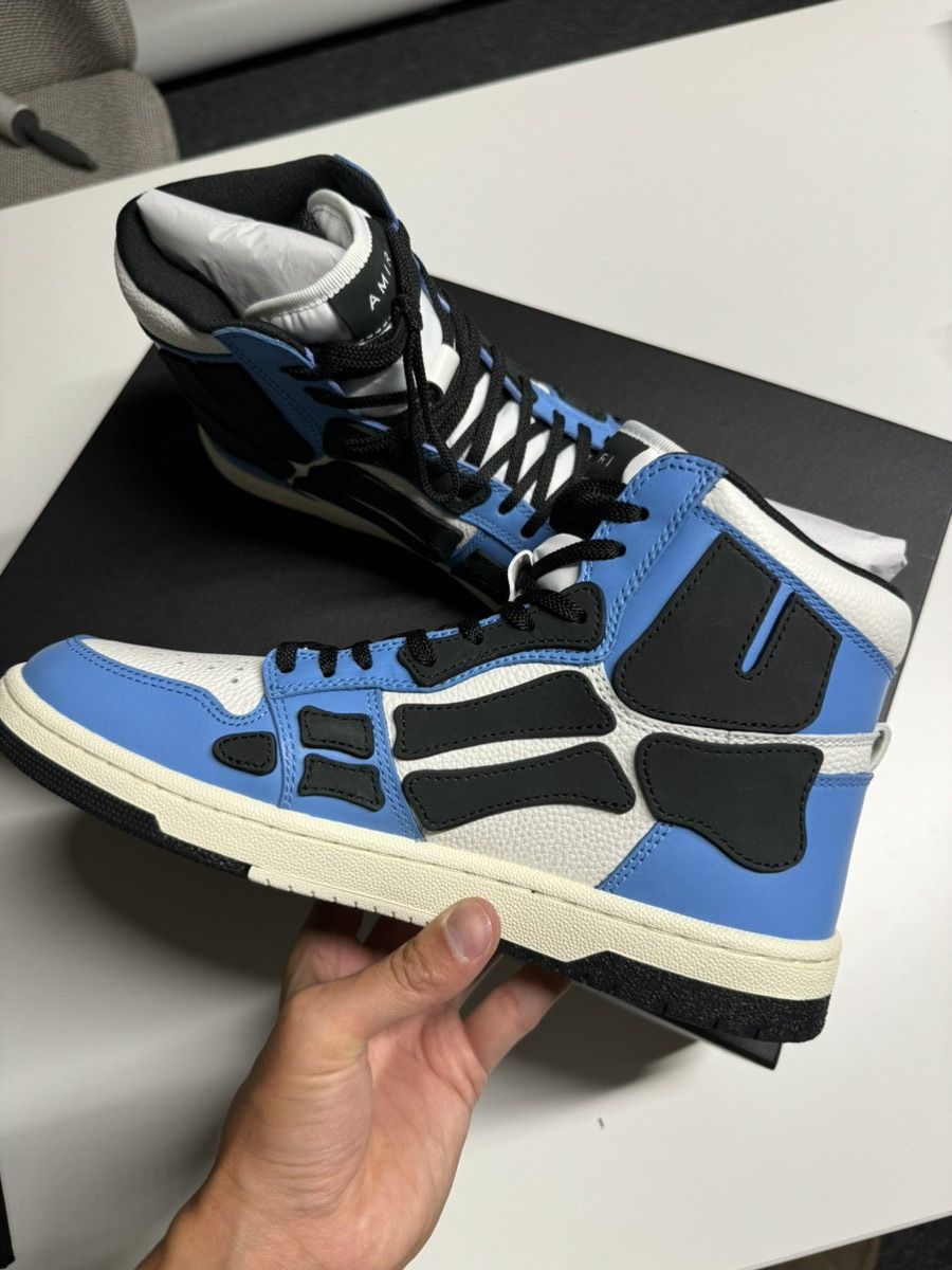 Amiri Amiri Skeleton High Top Sneaker NEW 790$ Size US 10 / EU 43 - 5 Thumbnail