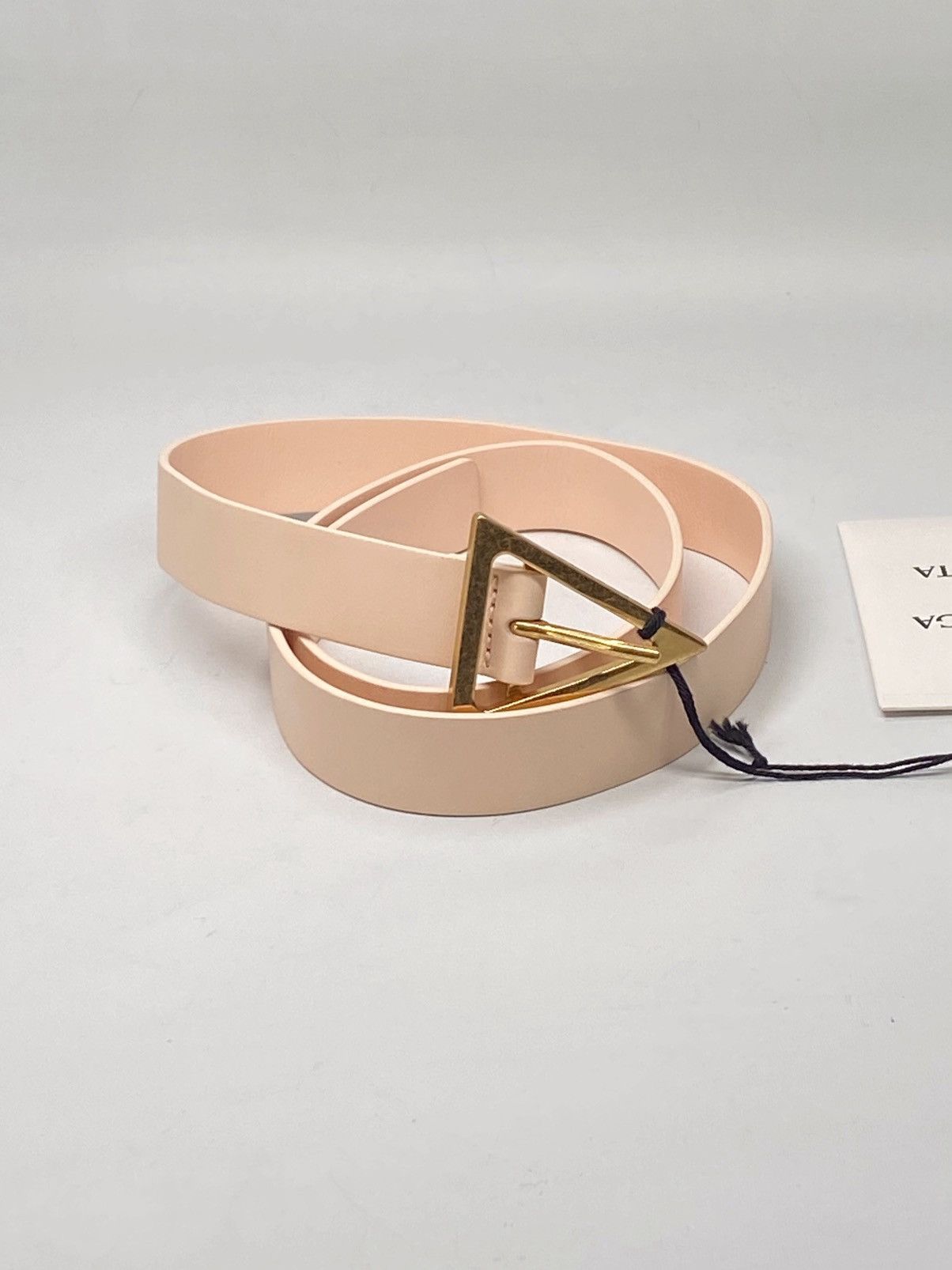 Bottega Veneta Bottega Veneta Triangle-Buckle Leather Belt size 80/32” Size ONE SIZE - 3 Thumbnail