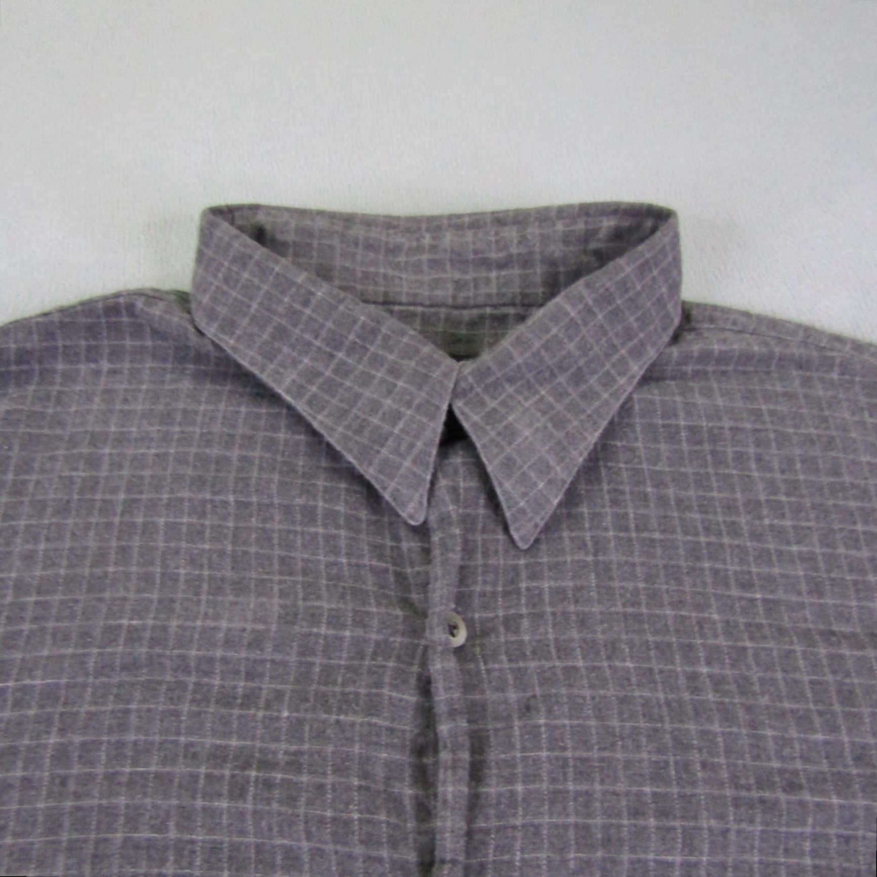 Vintage VINTAGE Gitman Bros Shirt Mens LT Gray Plaid Flannel Western Button-Up Casual Workwear Pockets Size US L / EU 52-54 / 3 - 2 Thumbnail