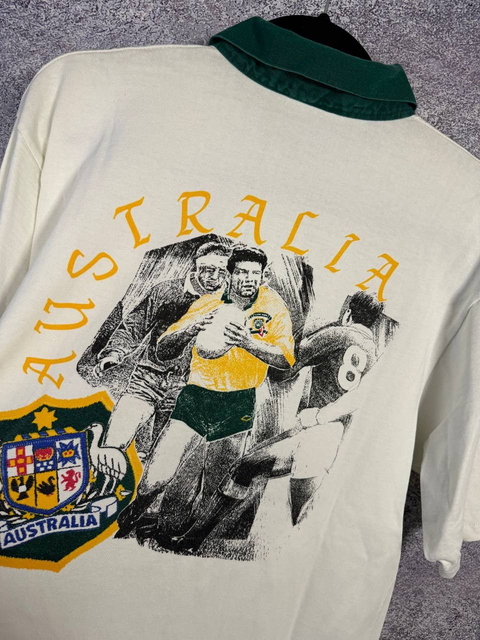 Umbro × Vintage 90's Vintage Australia Umbro Rugby Jersey Blokcore XL Size US XL / EU 56 / 4 - 14 Thumbnail