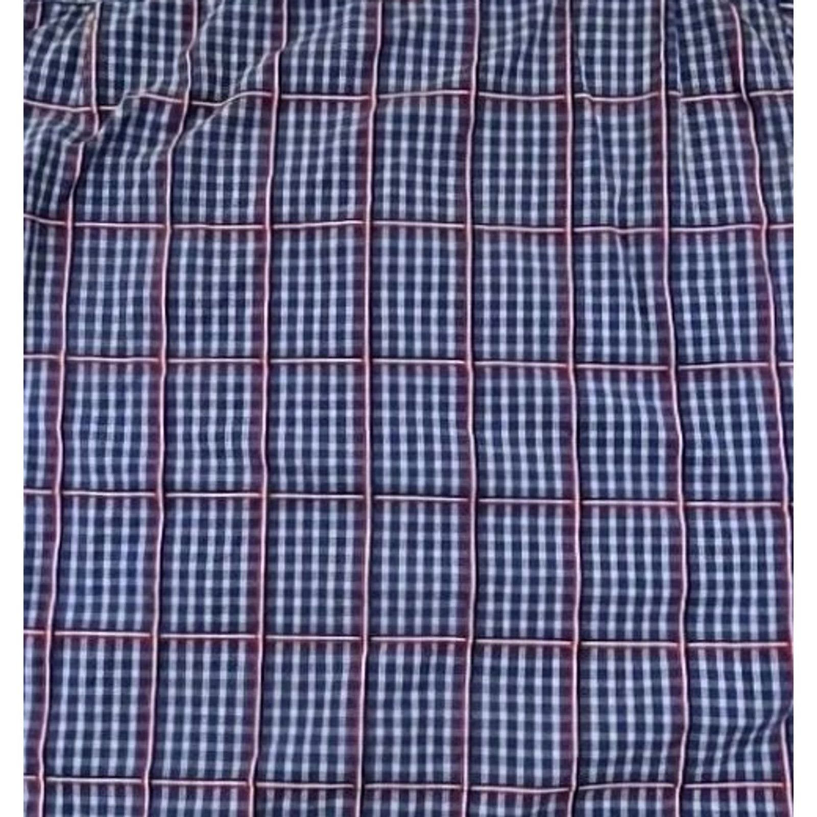 Tommy Hilfiger Tommy Jeans Shirt Mens XXL Blue Red Plaid Button-Down Classic Flag Logo Shirt Size US XXL / EU 58 / 5 - 6 Thumbnail