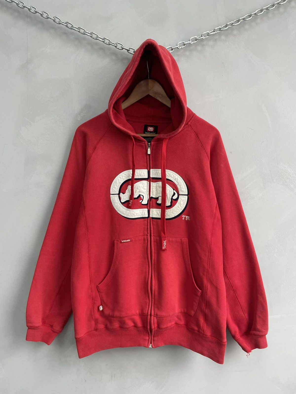 Ecko Unltd. Skater boxy fit vintage hoodie sk8 streetwear y2k ECKO Size US M / EU 48-50 / 2 - 1 Thumbnail