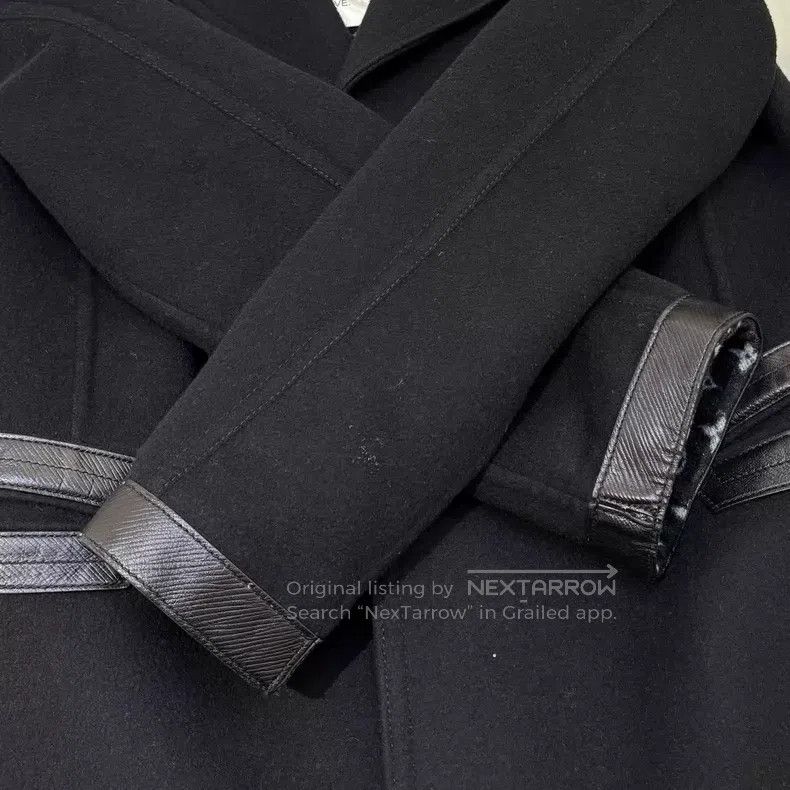 Louis Vuitton Louis Vuitton Black wool coat Size XS / US 0-2 / IT 36-38 - 6 Thumbnail
