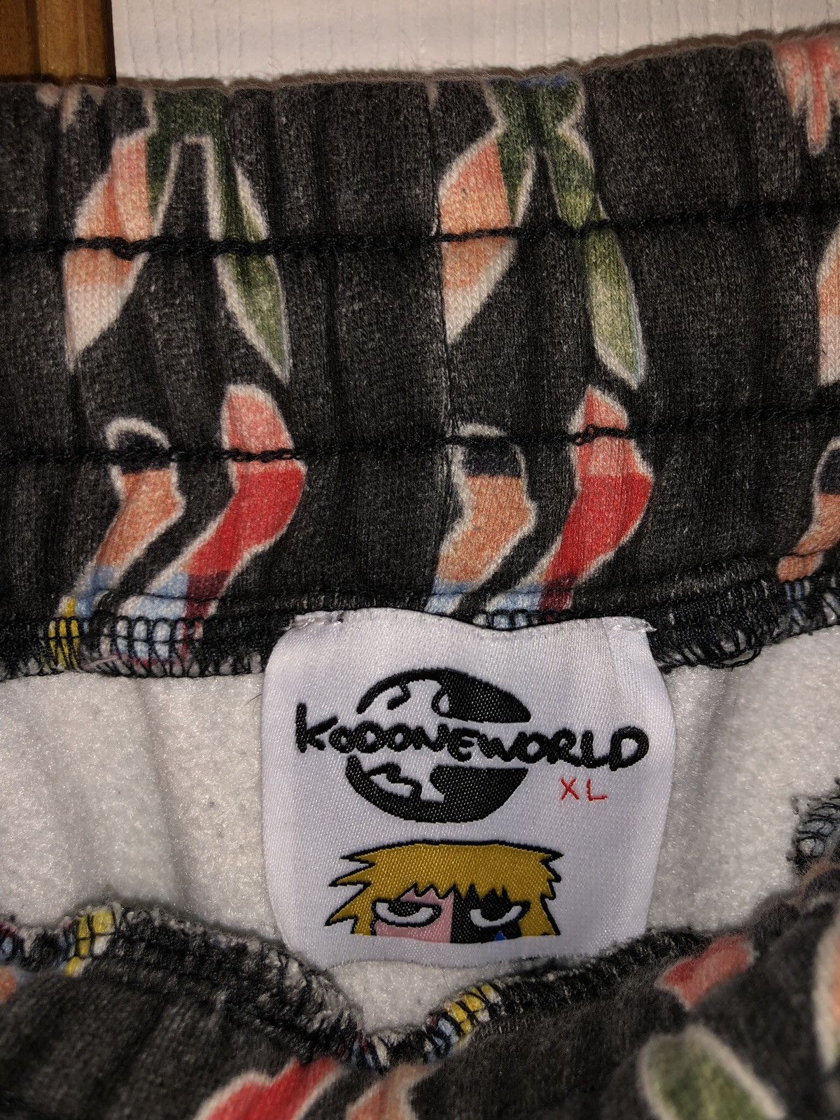 Kodone Kodone Bunny Sweatpants Black MEDIUM Size US 32 / EU 48 - 5 Thumbnail
