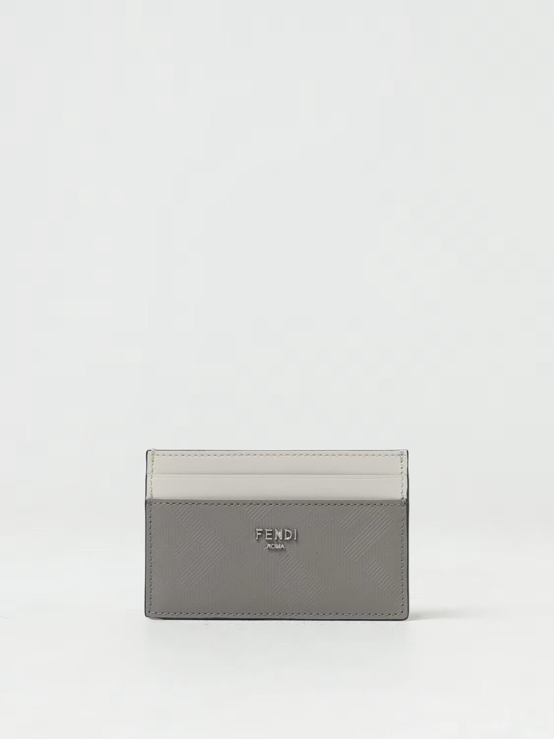 Fendi o1loc1c0824 Size: OS / Shadow Card Holder in Grey/White Size ONE SIZE - 2 Thumbnail
