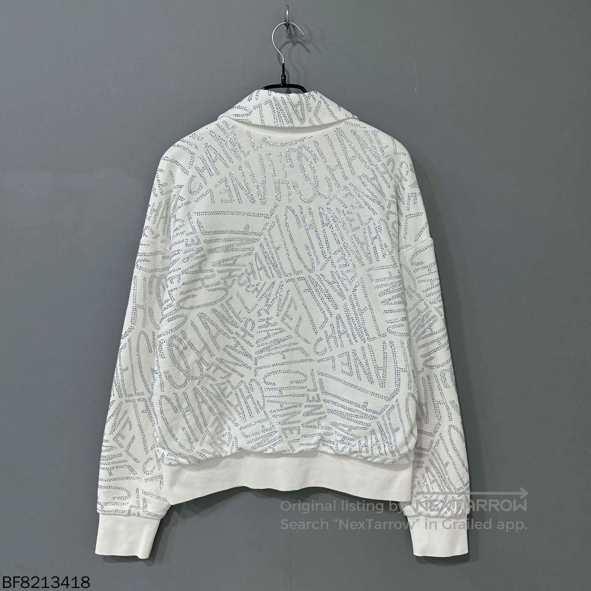 Chanel Chanel Rhinestone Letter Print Pullover. Size S / US 4 / IT 40 - 3 Thumbnail