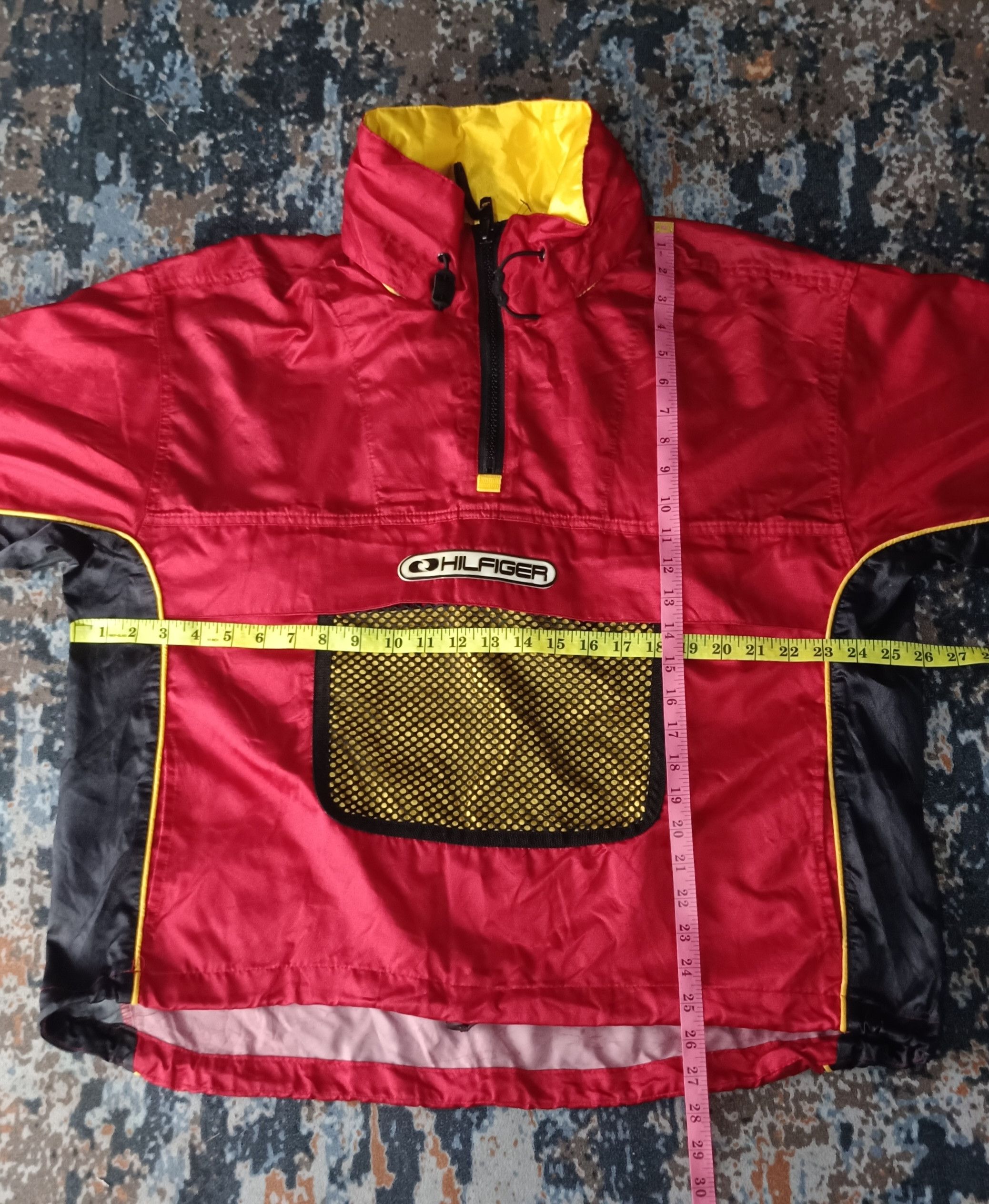 Tommy Hilfiger × Vintage VINTAGE🔥🔥 TOMMY HILFIGER Anorak Glow In The Dark Jacket Size US XL / EU 56 / 4 - 17 Thumbnail