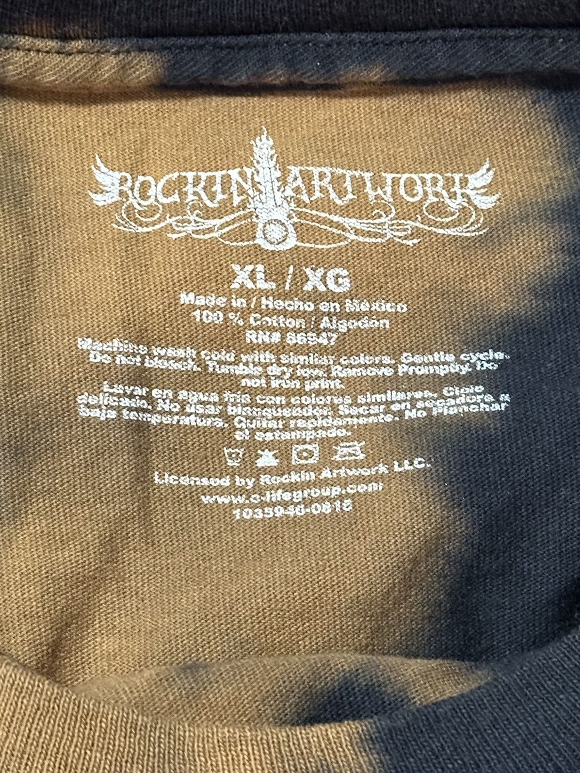 Band Tees Jimi Hendrix shirt Size US XL / EU 56 / 4 - 3 Thumbnail