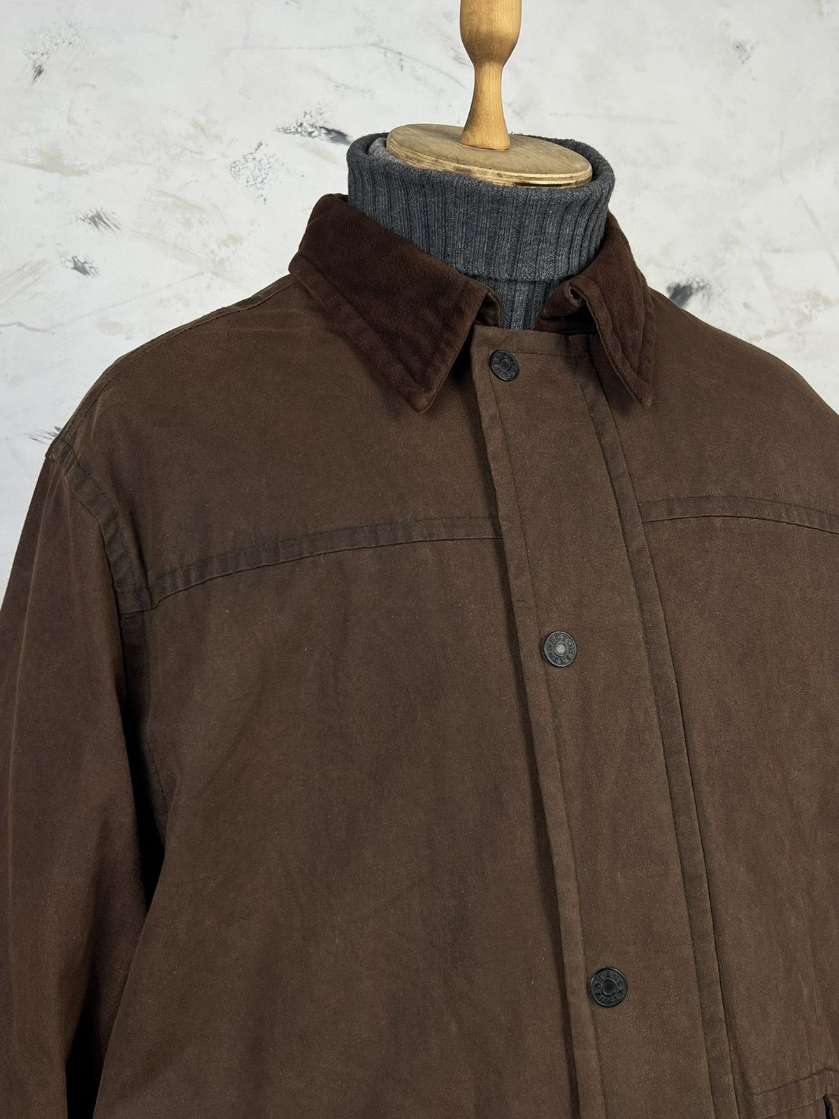 NEXT Vintage Next Waxed Field Jacket Size M Size US M / EU 48-50 / 2 - 4 Thumbnail