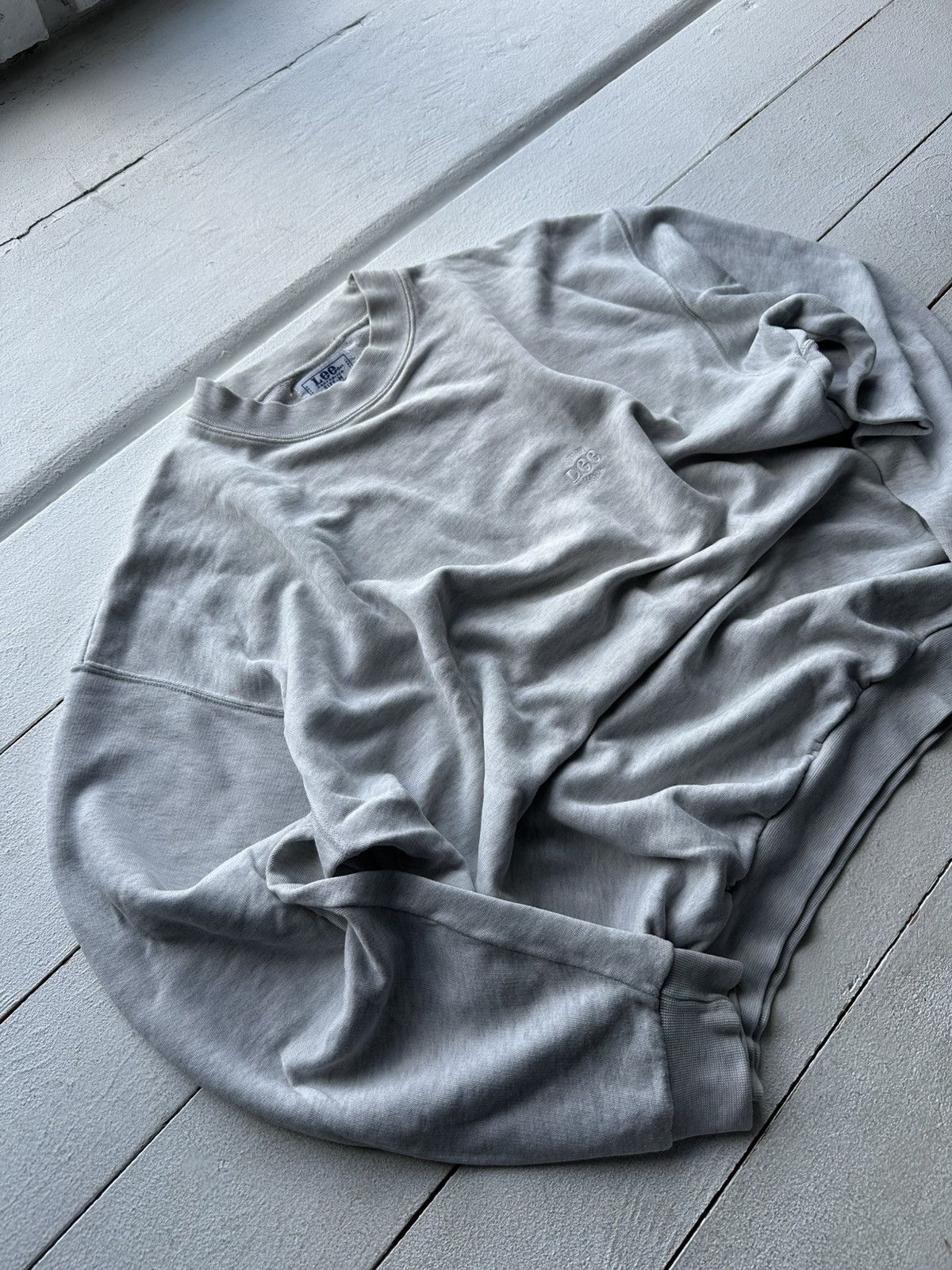 Lee × Vintage 🚨 VINTAGE 90s LEE SANFORIZED oversized sweatshirt Y2k Size US M / EU 48-50 / 2 - 2 Thumbnail