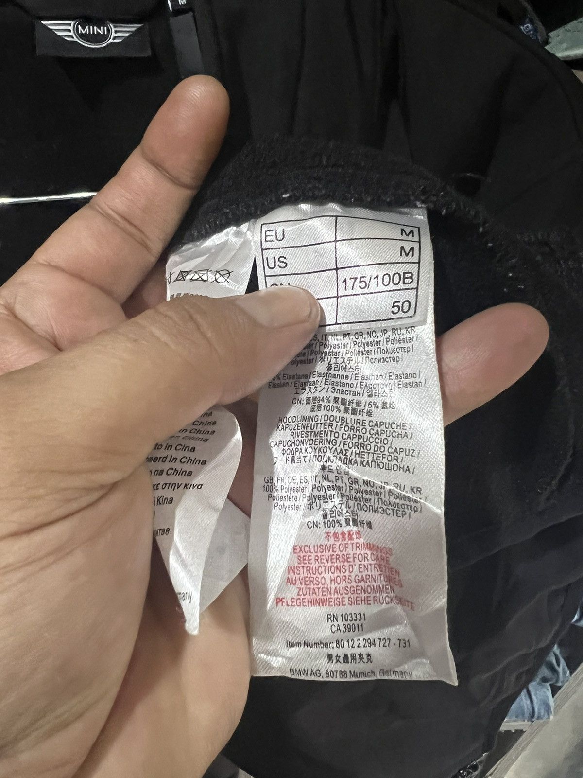 Other 🔥Mini Cooper Zipper Jacket Size US M / EU 48-50 / 2 - 13 Thumbnail