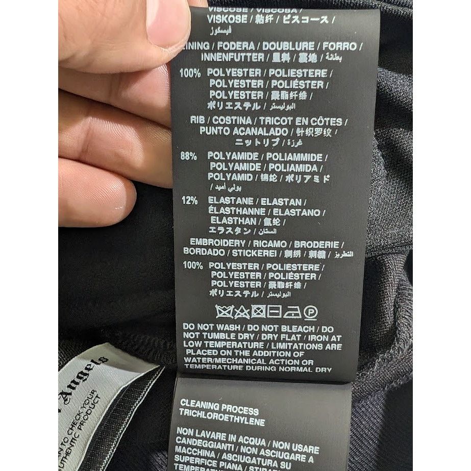 Palm Angels o1rshd1 Tuxedo Leopard Track Jacket in Black White Size US M / EU 48-50 / 2 - 19 Thumbnail