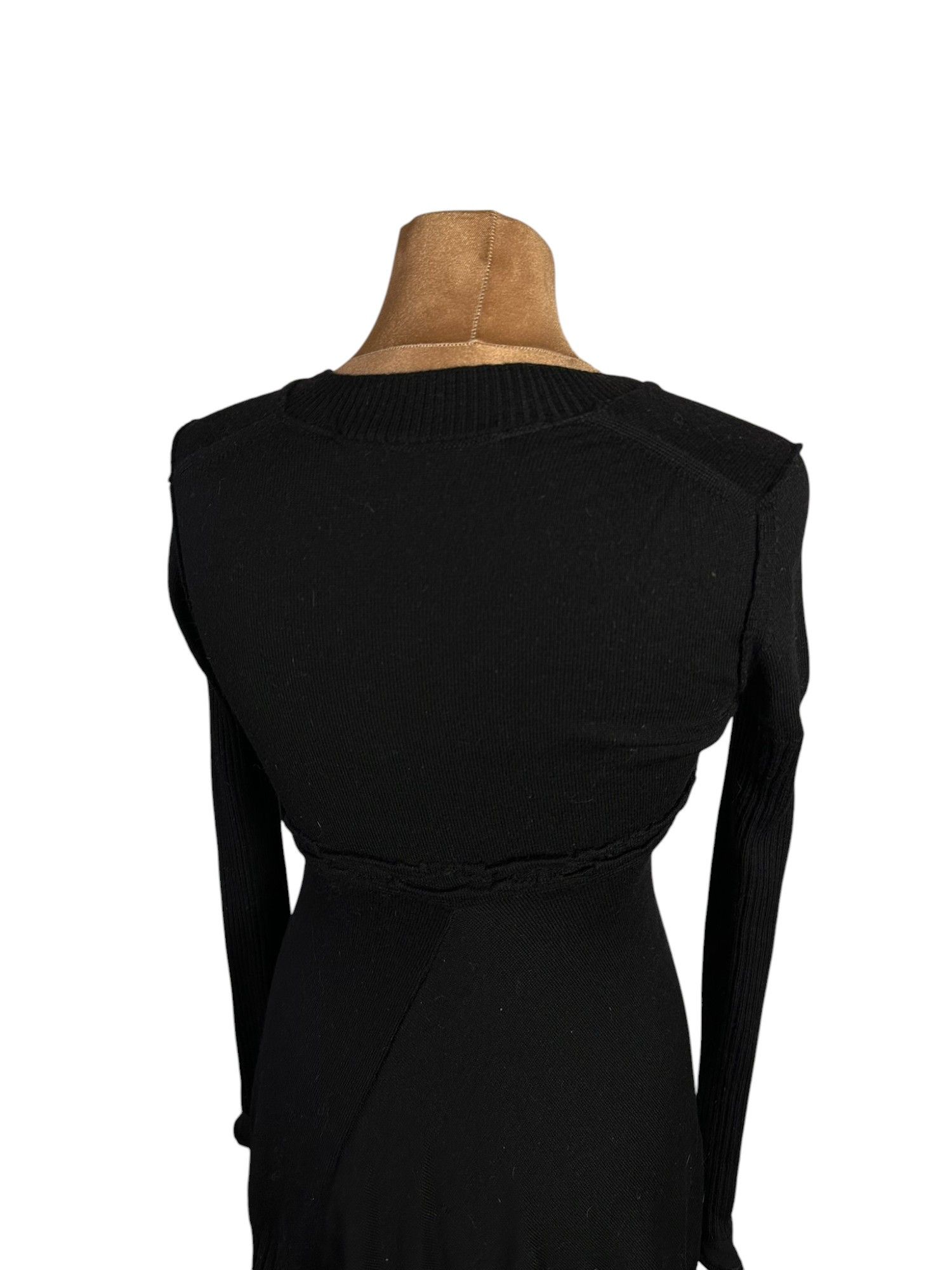 Marithe + Francois Girbaud Marithe Francois Girbaud Wool Avant Garde Japanese Dress Size S / US 4 / IT 40 - 9 Thumbnail