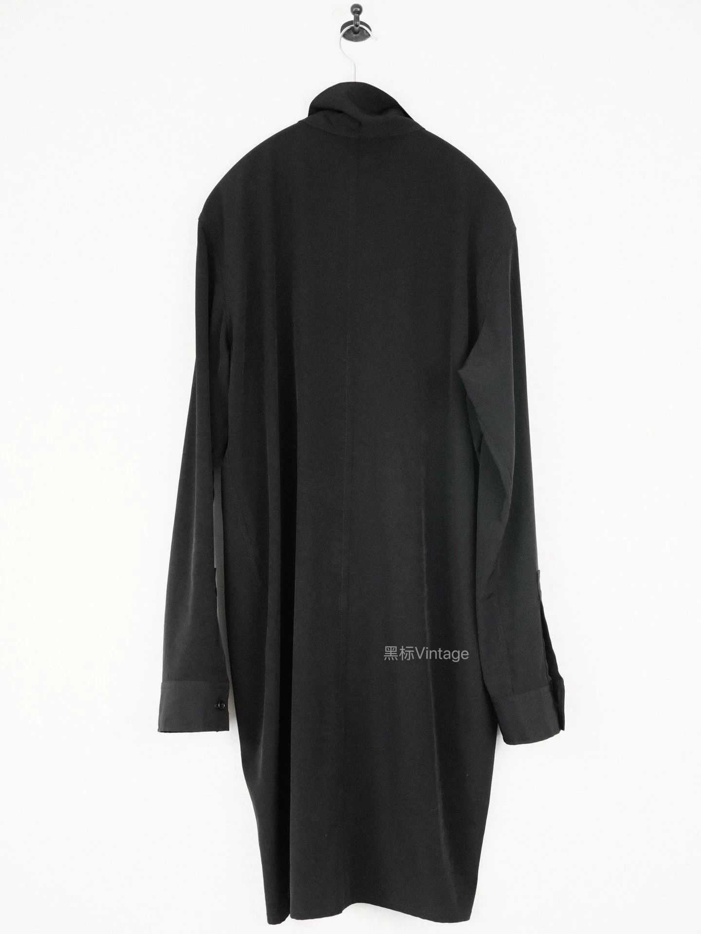 Yohji Yamamoto Yohji Yamamoto 18AW Vtg Scarf Collar Shirt W 9/10 Size US S / EU 44-46 / 1 - 7 Thumbnail