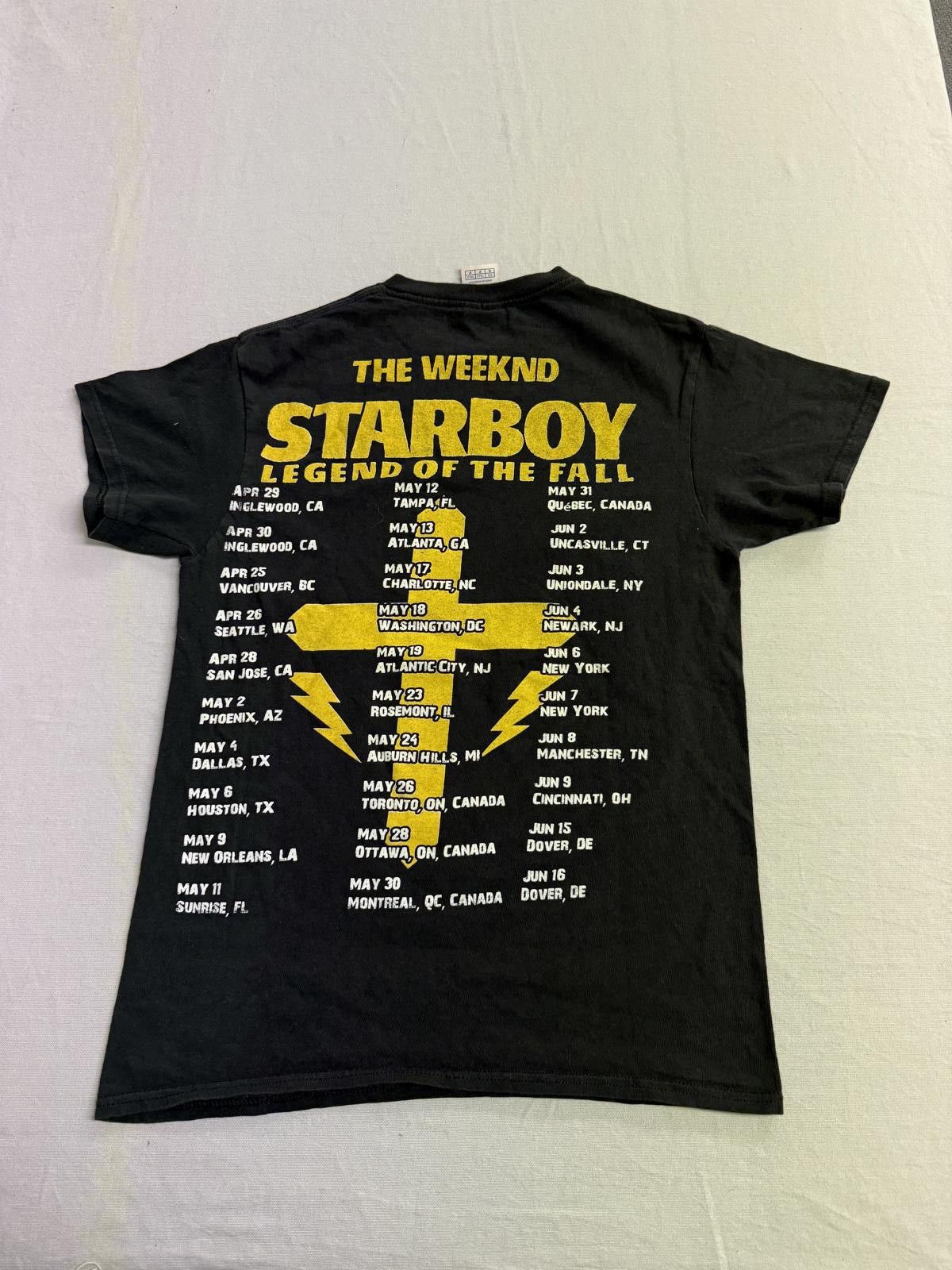 Delta Faded The Weeknd Starboy Tshirt Legend of the Fall Tour 2017 Size US S / EU 44-46 / 1 - 2 Thumbnail