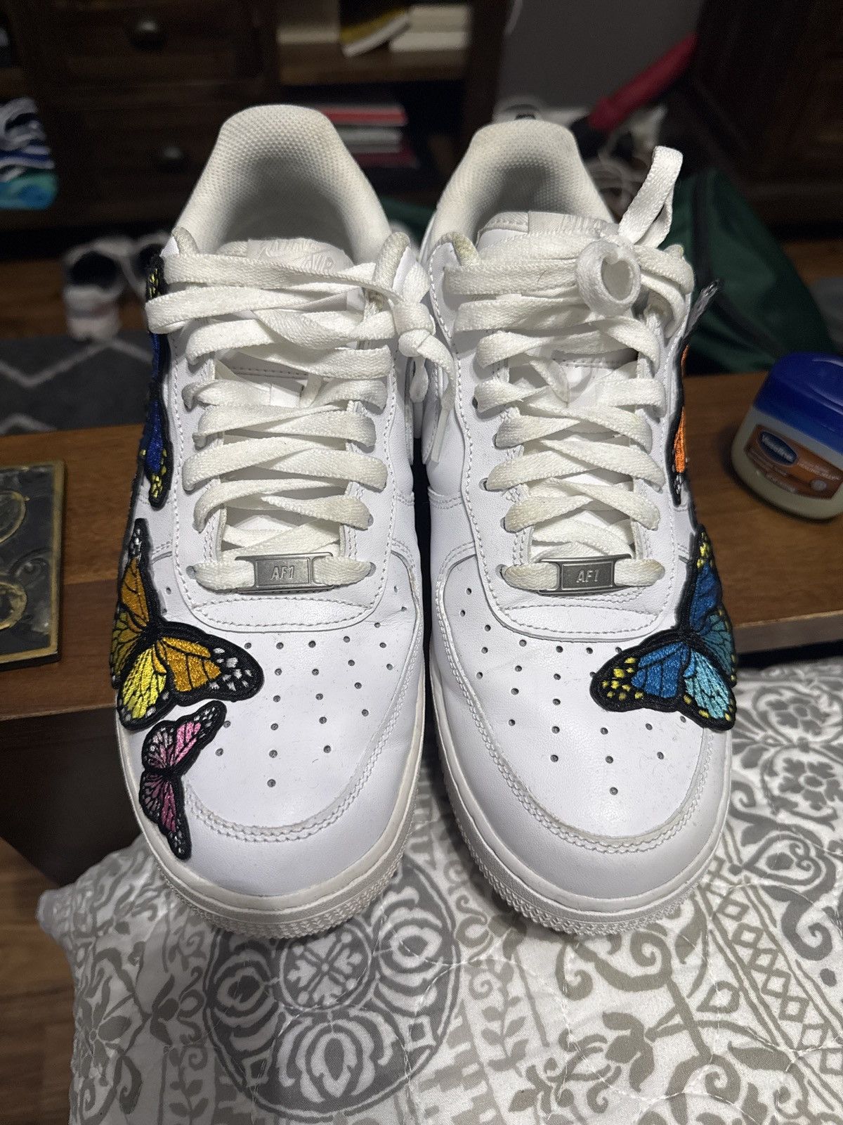 Nike Custom Air Force 1s Size US 9 / EU 42 - 2 Thumbnail