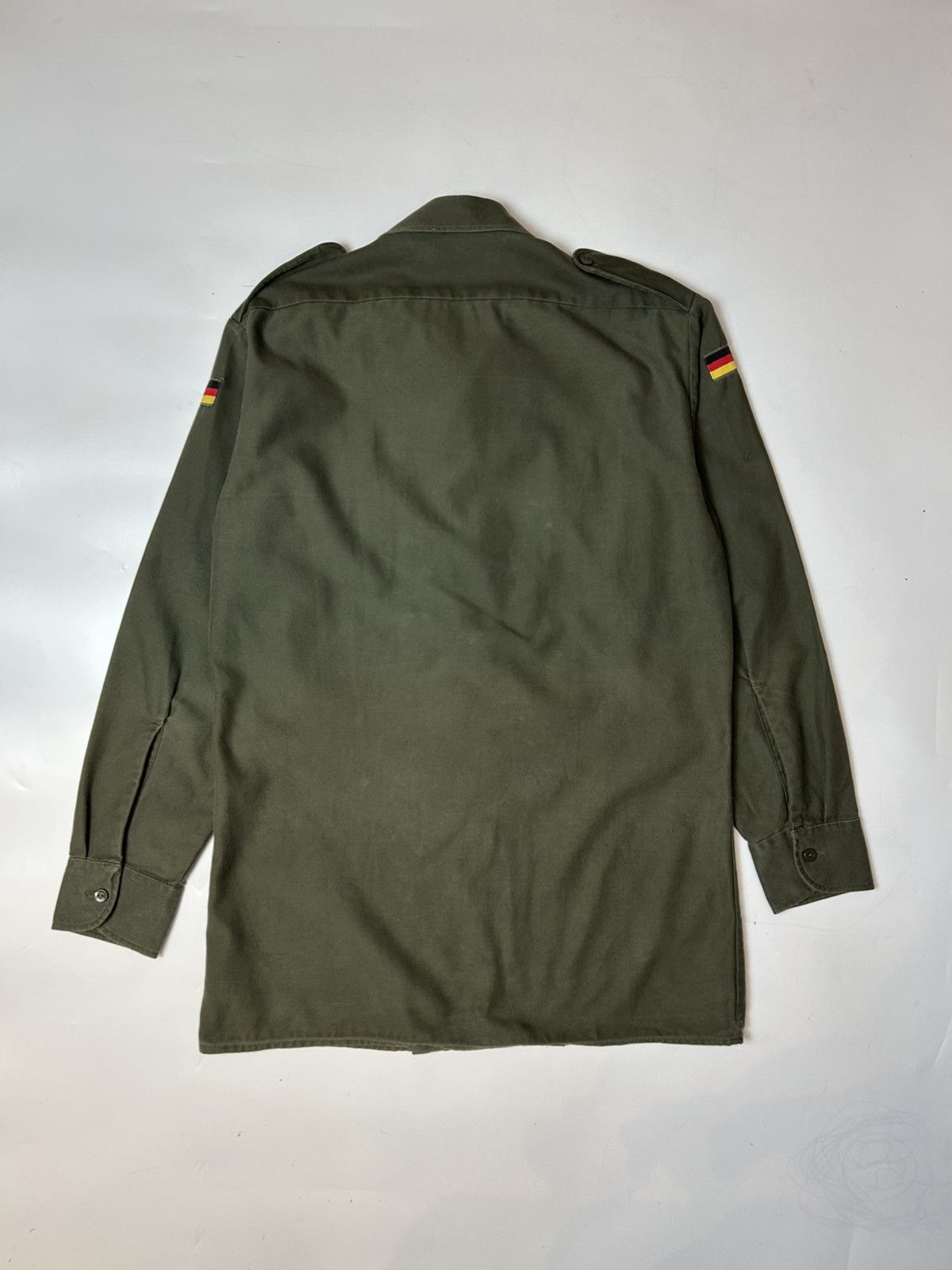 Vintage VINTAGE GERMAN WAHLER MILITARY SHIRT Size US M / EU 48-50 / 2 - 3 Thumbnail