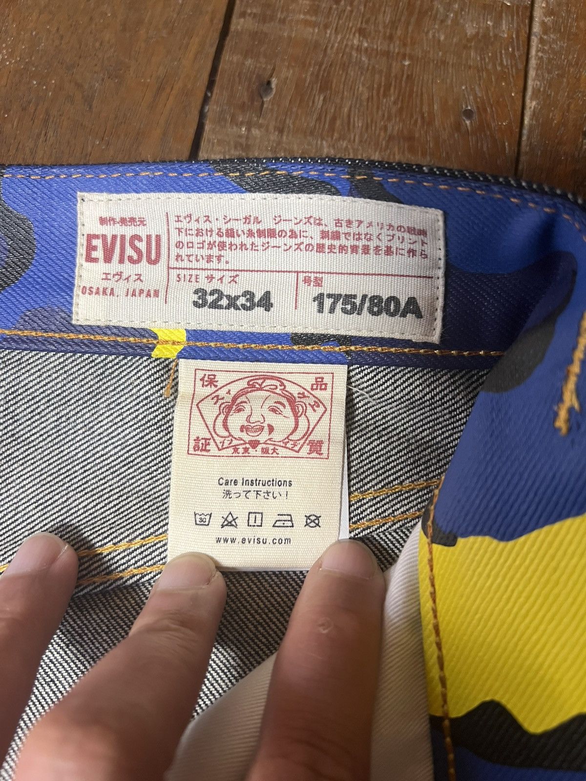 Evisu Evisu Daicock Denim Pants Size US 32 / EU 48 - 17 Thumbnail