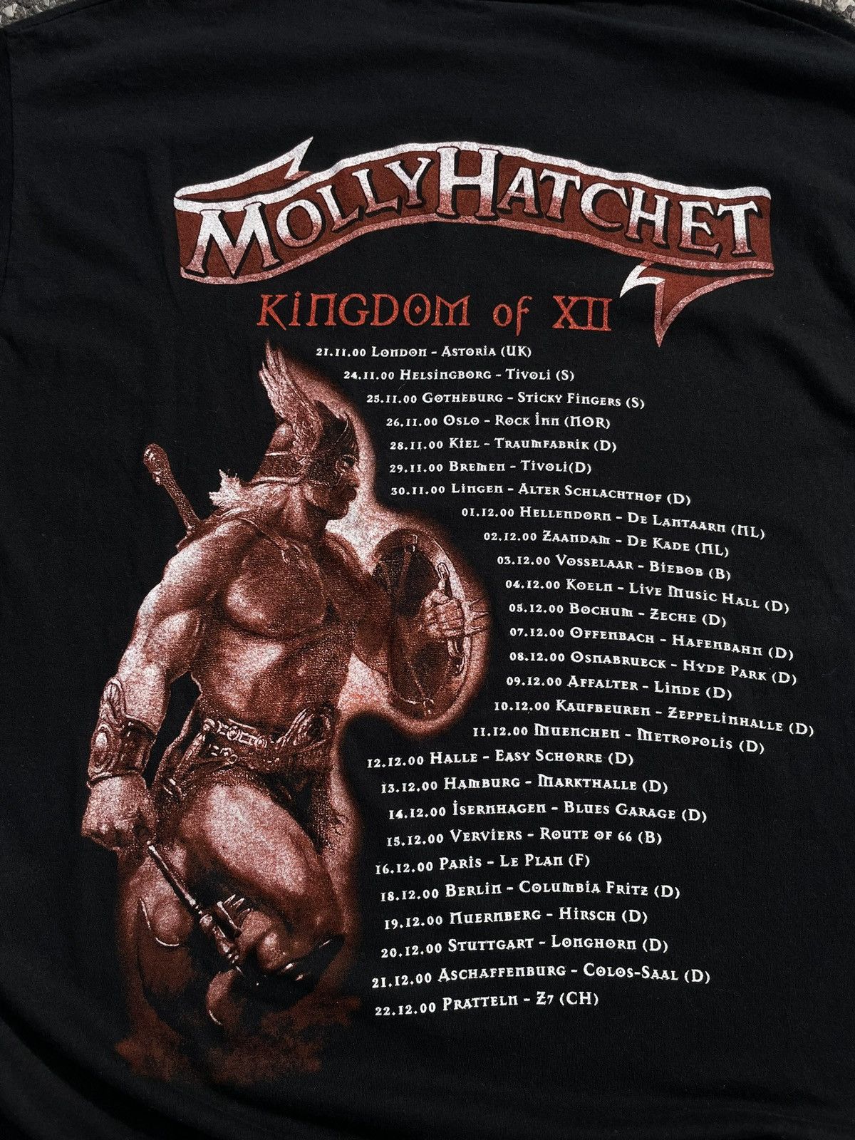 Band Tees × Vintage 2000 Vintage Molly Hatchet Metal Rock Band Tour Tee Size US XL / EU 56 / 4 - 7 Thumbnail