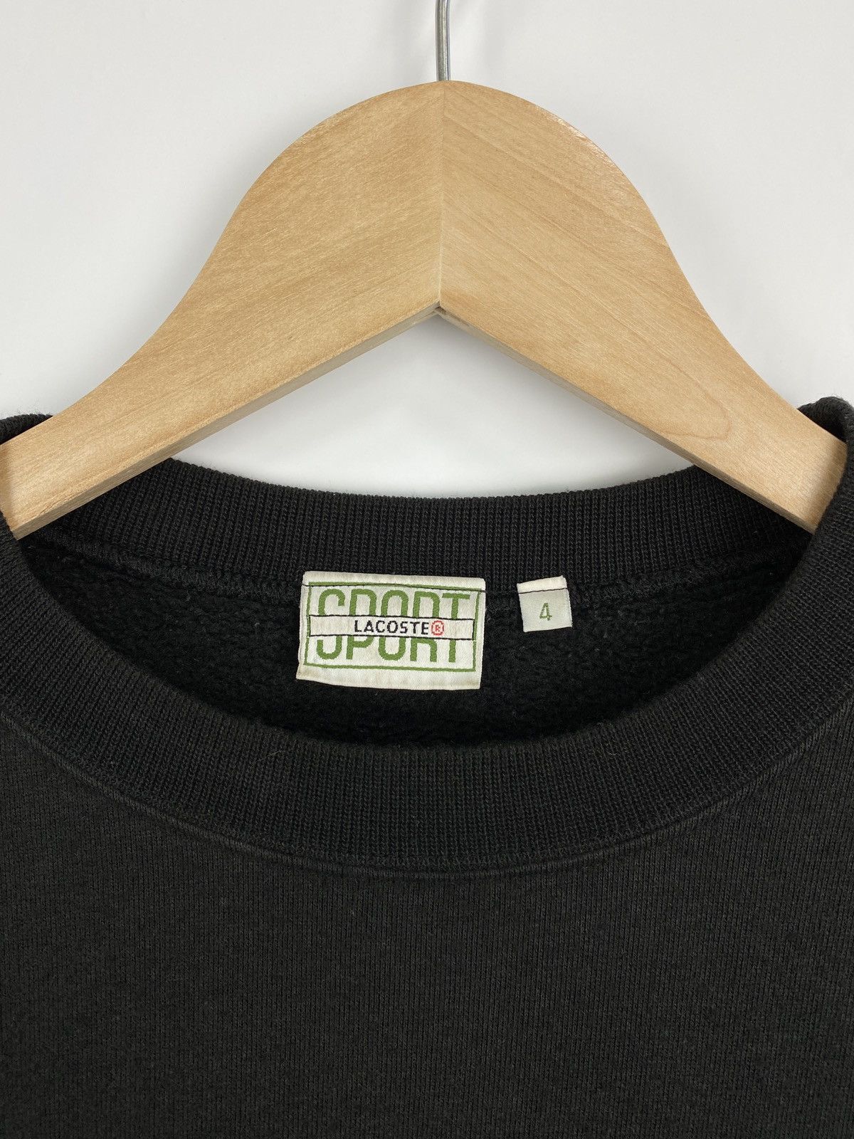 Lacoste 🇺🇸 Vintage 90s Lacoste Sweatshirt College Style Hype Rare Y2K Size US L / EU 52-54 / 3 - 6 Thumbnail