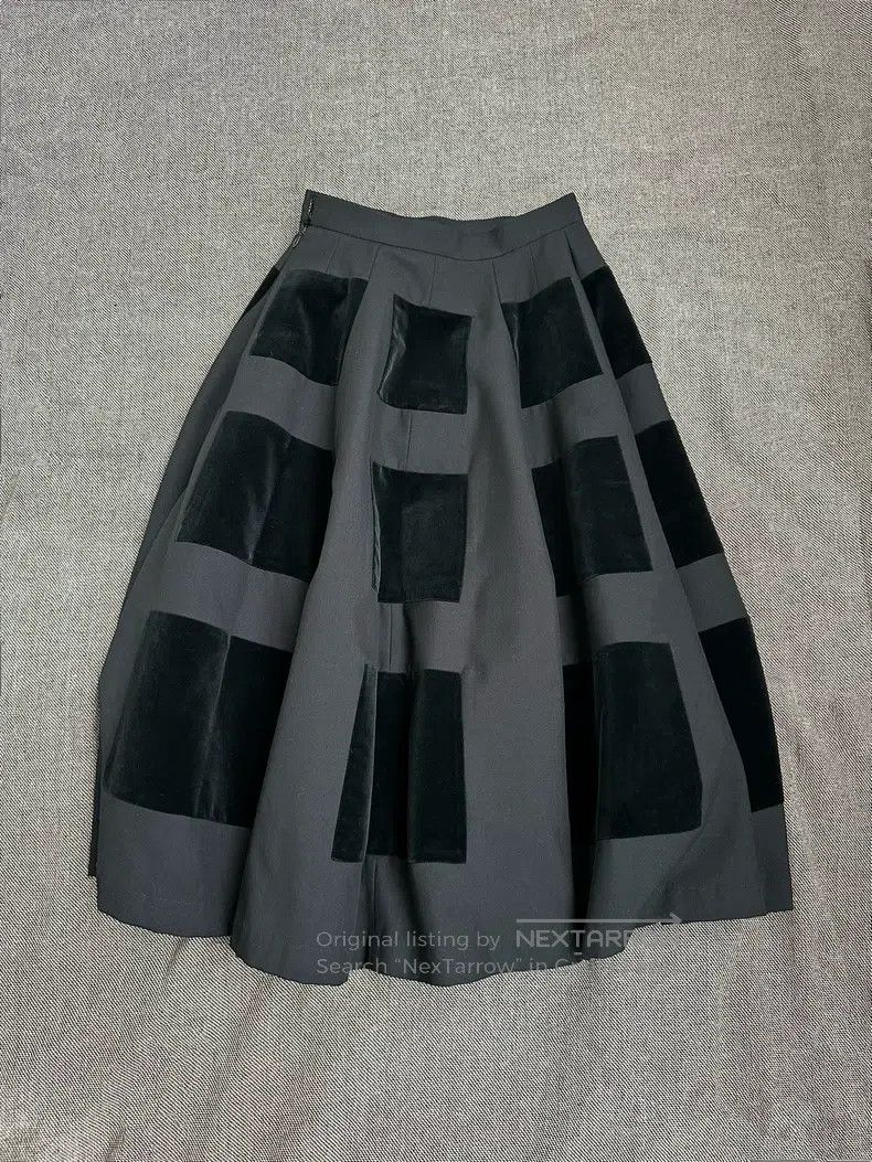 Junya Watanabe Junya Watanabe size S Color Blocked Skirt Size 23" - 2 Thumbnail