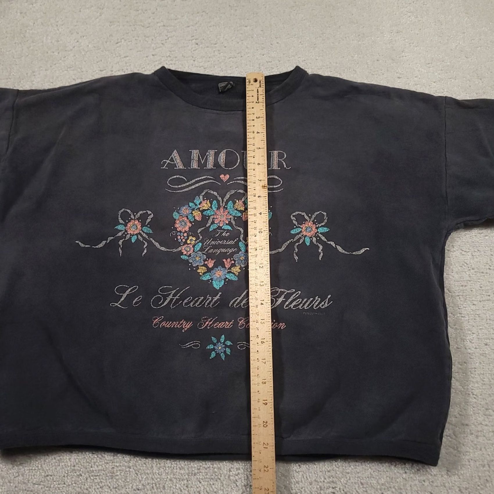 Vintage VINTAGE Tompkins Ave Sweatshirt Adult One Size USA Amour 90s Graphic Print Stripe Blue Cotton Crew Neck Pullover Mens Womens Size US M / EU 48-50 / 2 - 5 Thumbnail