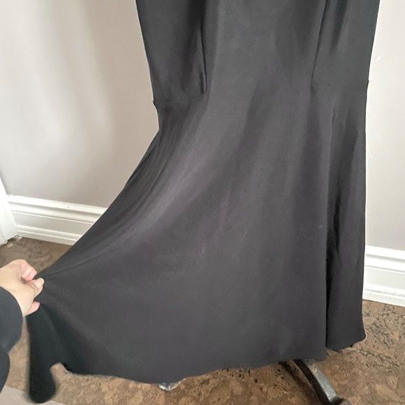 Vintage Vintage Black Tube Maxi Mermaid Dress - Stretchy! 🇨🇦 Size M / US 6-8 / IT 42-44 - 5 Thumbnail