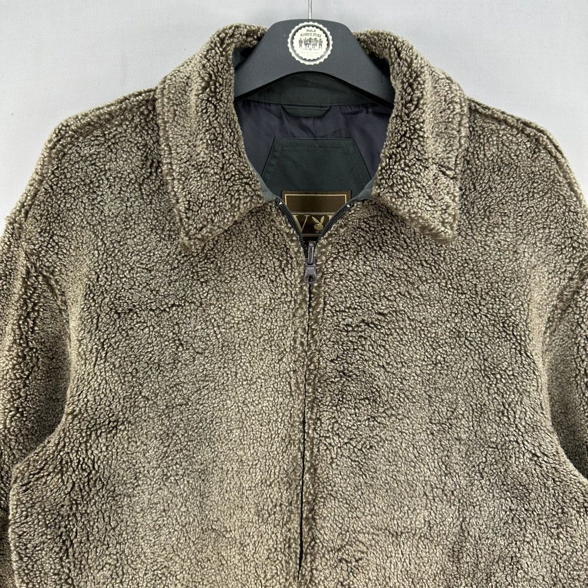 Playboy Vintage 90's VIP Playboy Collection Sherpa Jacket Size US S / EU 44-46 / 1 - 7 Thumbnail