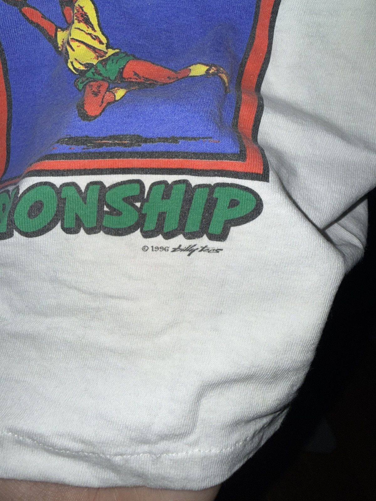 Vintage Vintage High School Soccer Tee Size US L / EU 52-54 / 3 - 3 Thumbnail