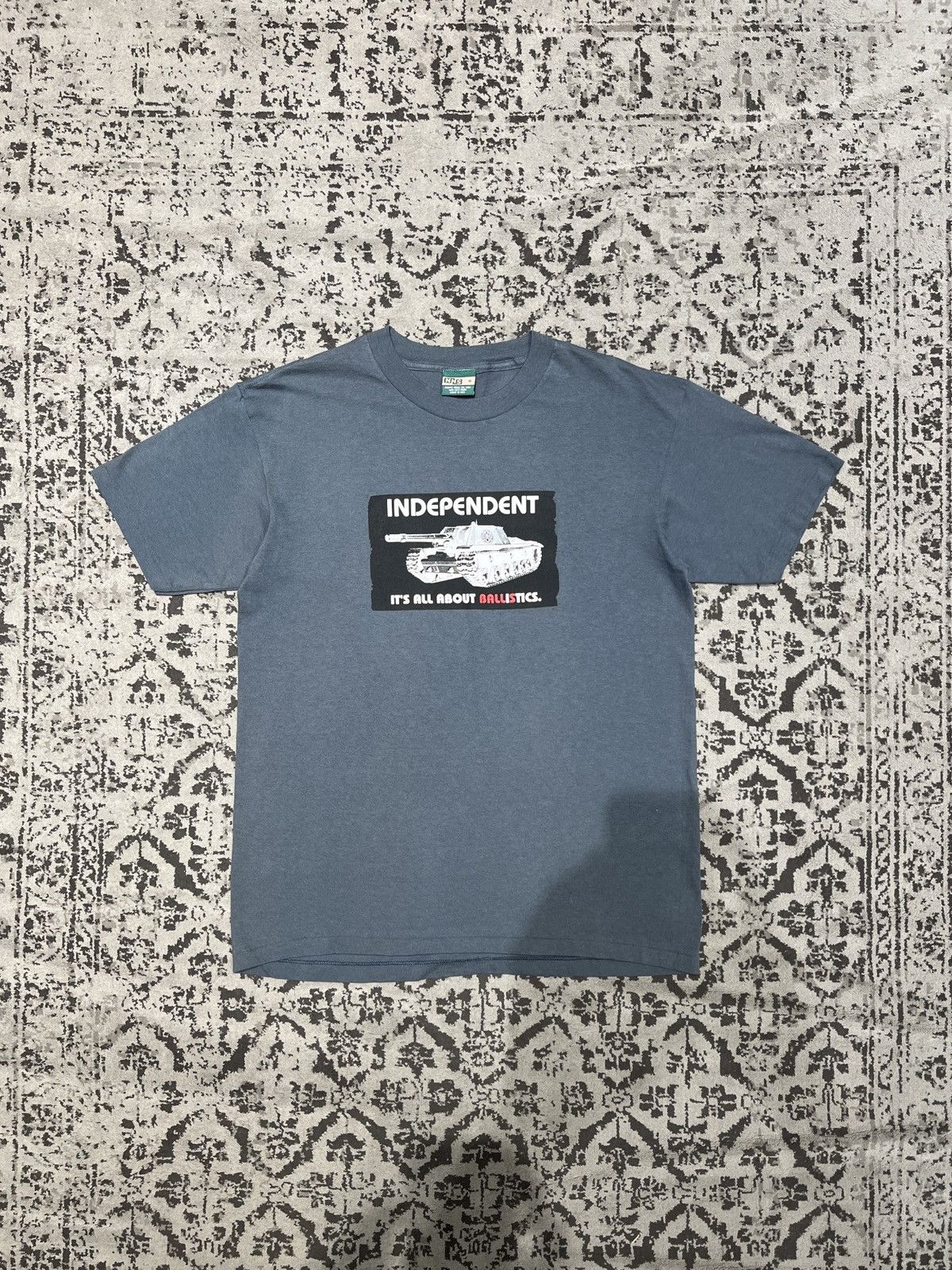 Independent Truck Co. 90’s Independent Tank “It’s All About Ballistics” Size US M / EU 48-50 / 2 - 2 Thumbnail