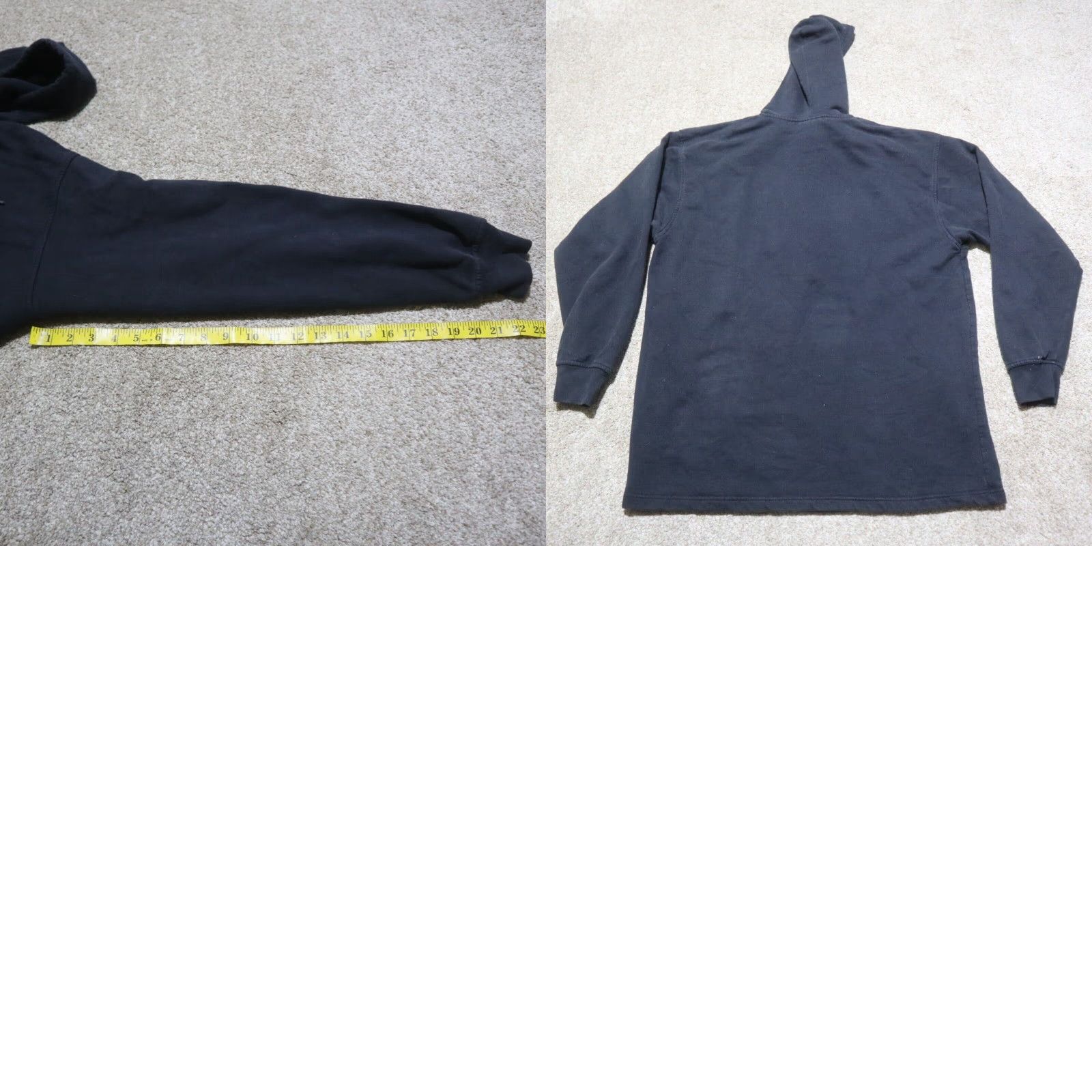 NFL VINTAGE NFL Steelers Black Hoodie Sweater Adult Large Mens Size US L / EU 52-54 / 3 - 8 Thumbnail