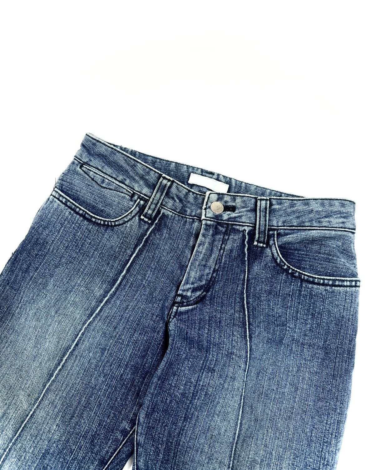 Number (N)ine Number (N)ine SS01 Time Migration Bell Bottom Flared Jeans Size US 26 / EU 42 - 3 Thumbnail
