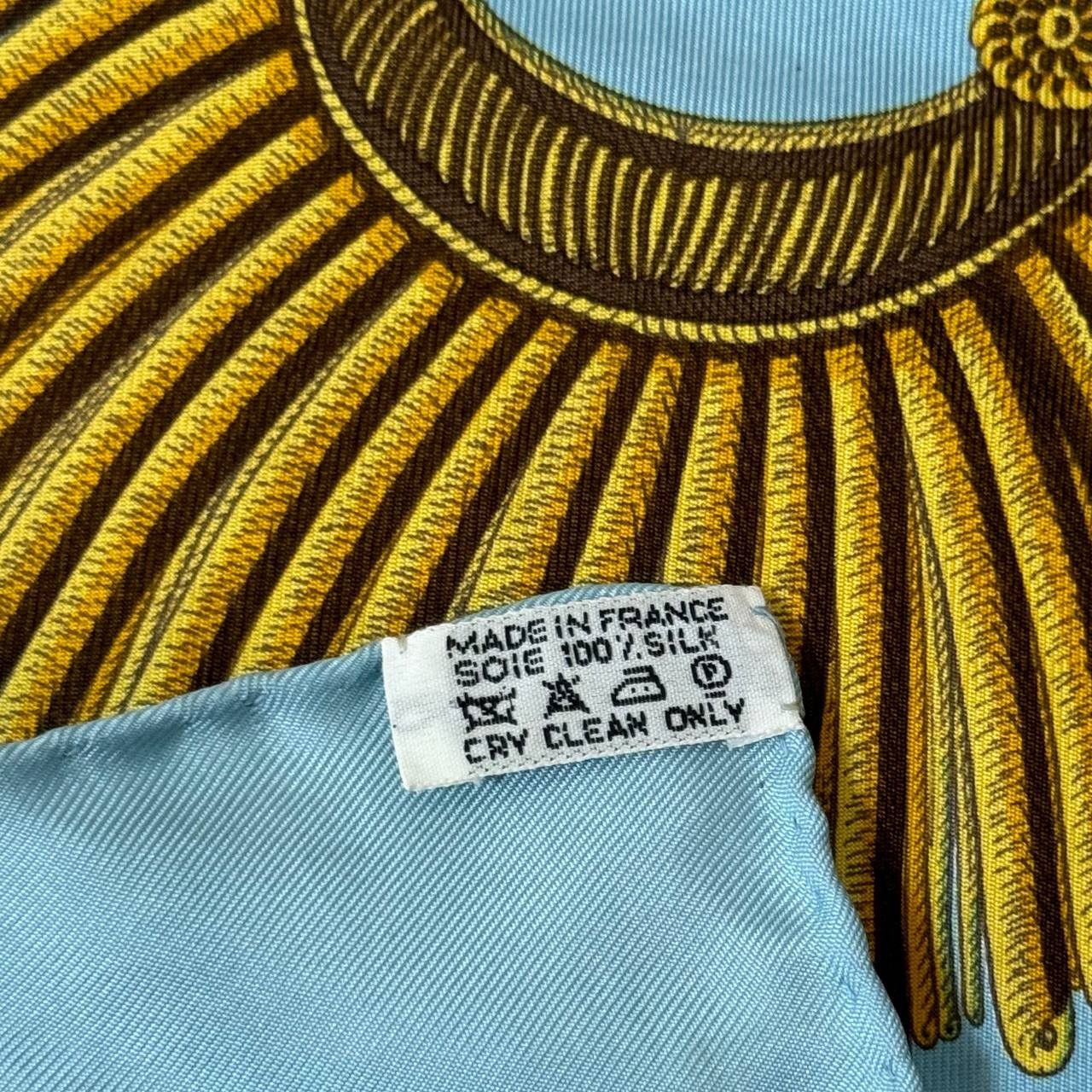 Hermes Hermes “Poste et Cavalerie” by J. Metz Silk Scarf Size ONE SIZE - 9 Thumbnail
