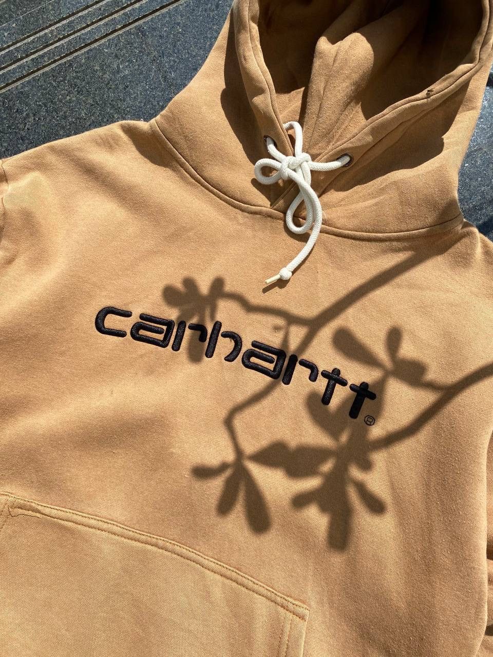 Carhartt × Vintage 90S CARHARTT RARE BIG LOGO Y2K RETRO WORKGEAR HOODIE Size US M / EU 48-50 / 2 - 2 Thumbnail