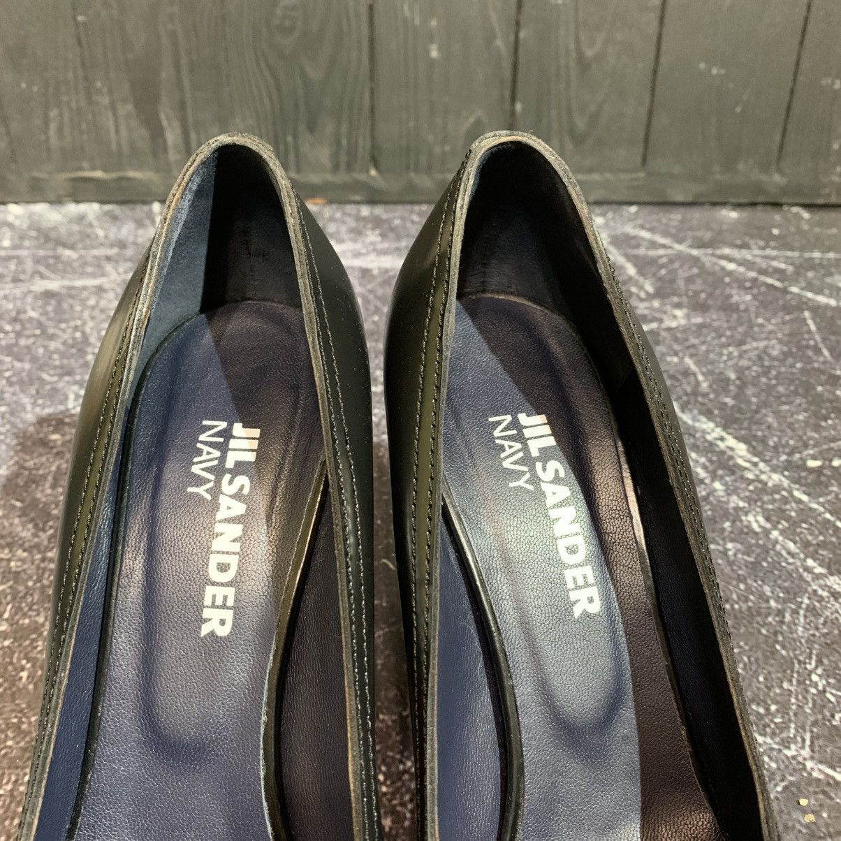 Jil Sander Jil Sander Leather Women’s Black Heels size 38.5 Size US 8.5 / IT 38.5 - 15 Thumbnail