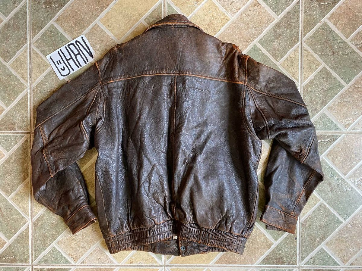 Japanese Brand × Vintage VINTAGE HOUSTON JAPAN IS 674 MS FLIGHT JACKET Size US S / EU 44-46 / 1 - 2 Thumbnail