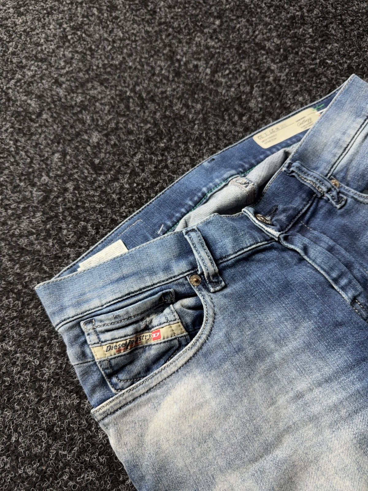 Diesel Luxury 00s Diesel Getlegg Italy Slim Skinny Jeans Italy Y2K Size 27" / US 4 / IT 40 - 7 Thumbnail