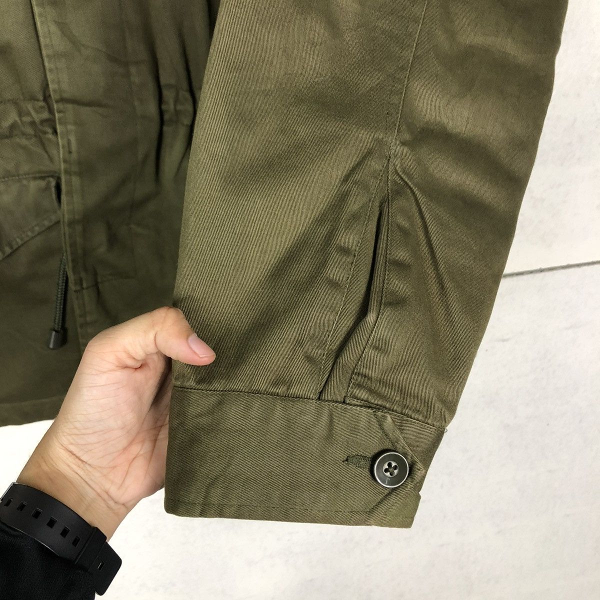 Old Navy 📌VINTAGE CHORE BIKER MILITARY JACKET OLDNAVY CAMOUFLAGE Size US M / EU 48-50 / 2 - 15 Thumbnail