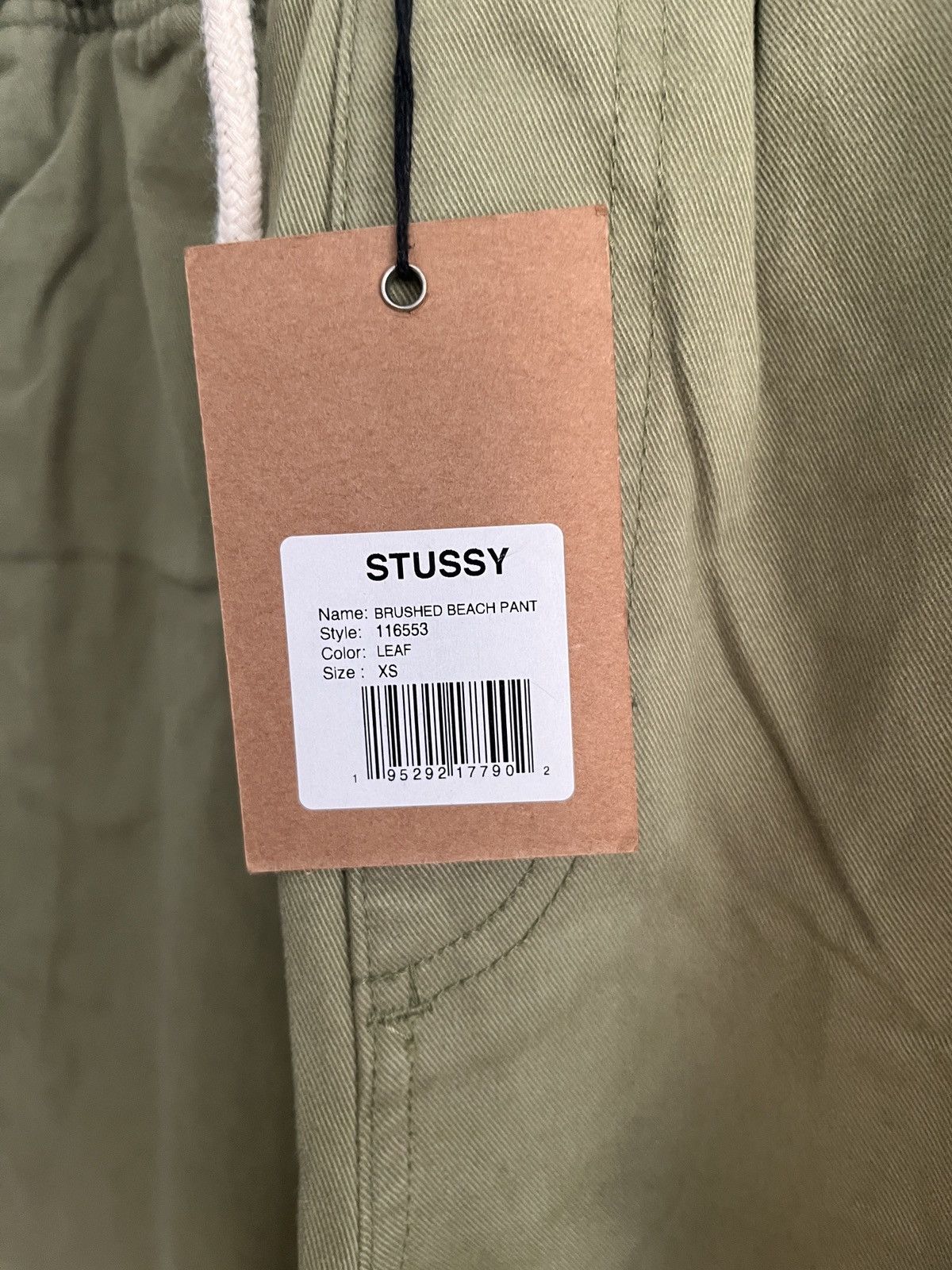 Stussy Stüssy BEACH PANT BRUSHED COTTON Size US 28 / EU 44 - 4 Thumbnail