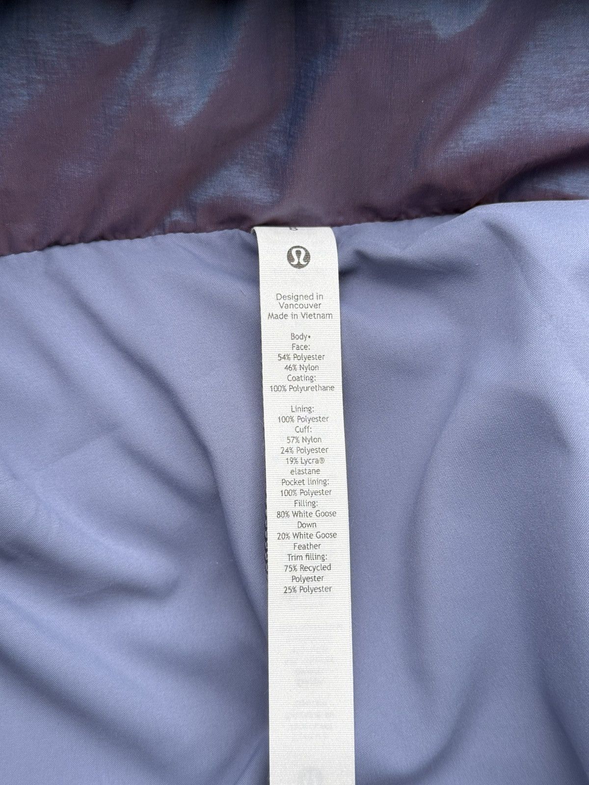 Lululemon Lululemon Wunder Puffer Lavender Iridescent Jacket Size M / US 6-8 / IT 42-44 - 9 Thumbnail