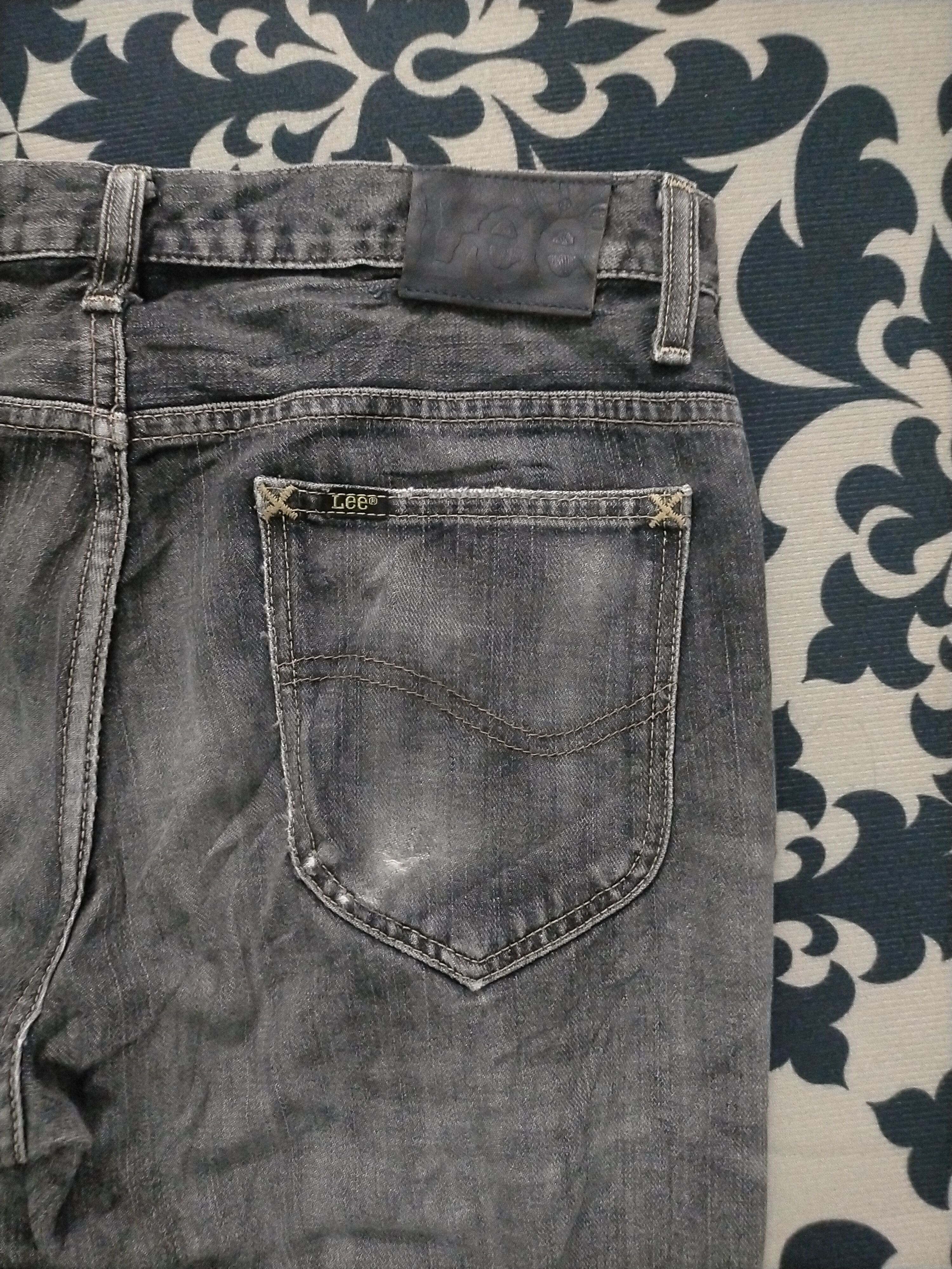 Lee × Vintage 🔥 Vintage Lee Riders Mudwash Distressed Jeans Size US 32 / EU 48 - 5 Thumbnail