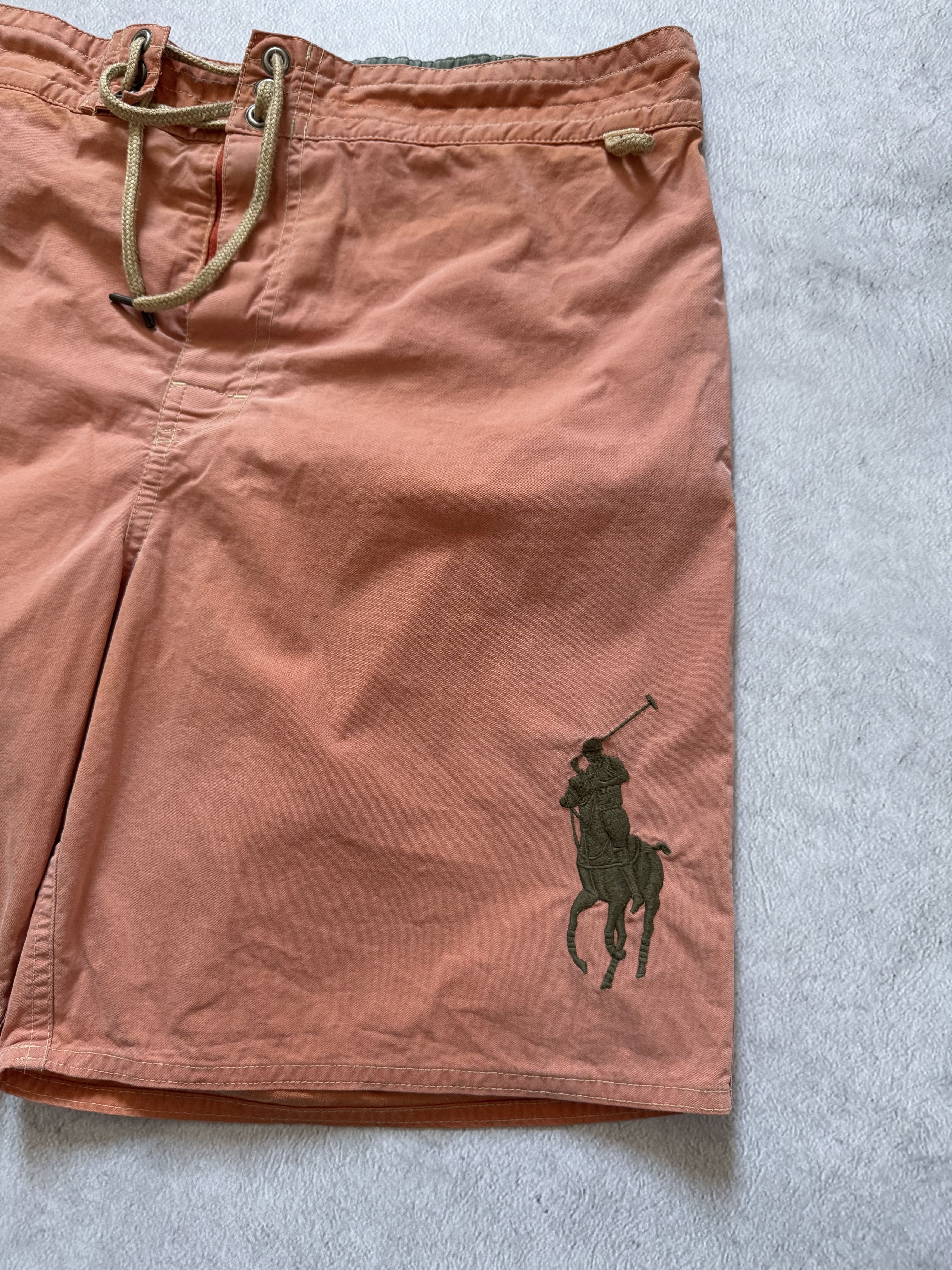 Polo Ralph Lauren Vintage 90s Polo Ralph Lauren Short Big Pony Faded Size US 34 / EU 50 - 5 Thumbnail