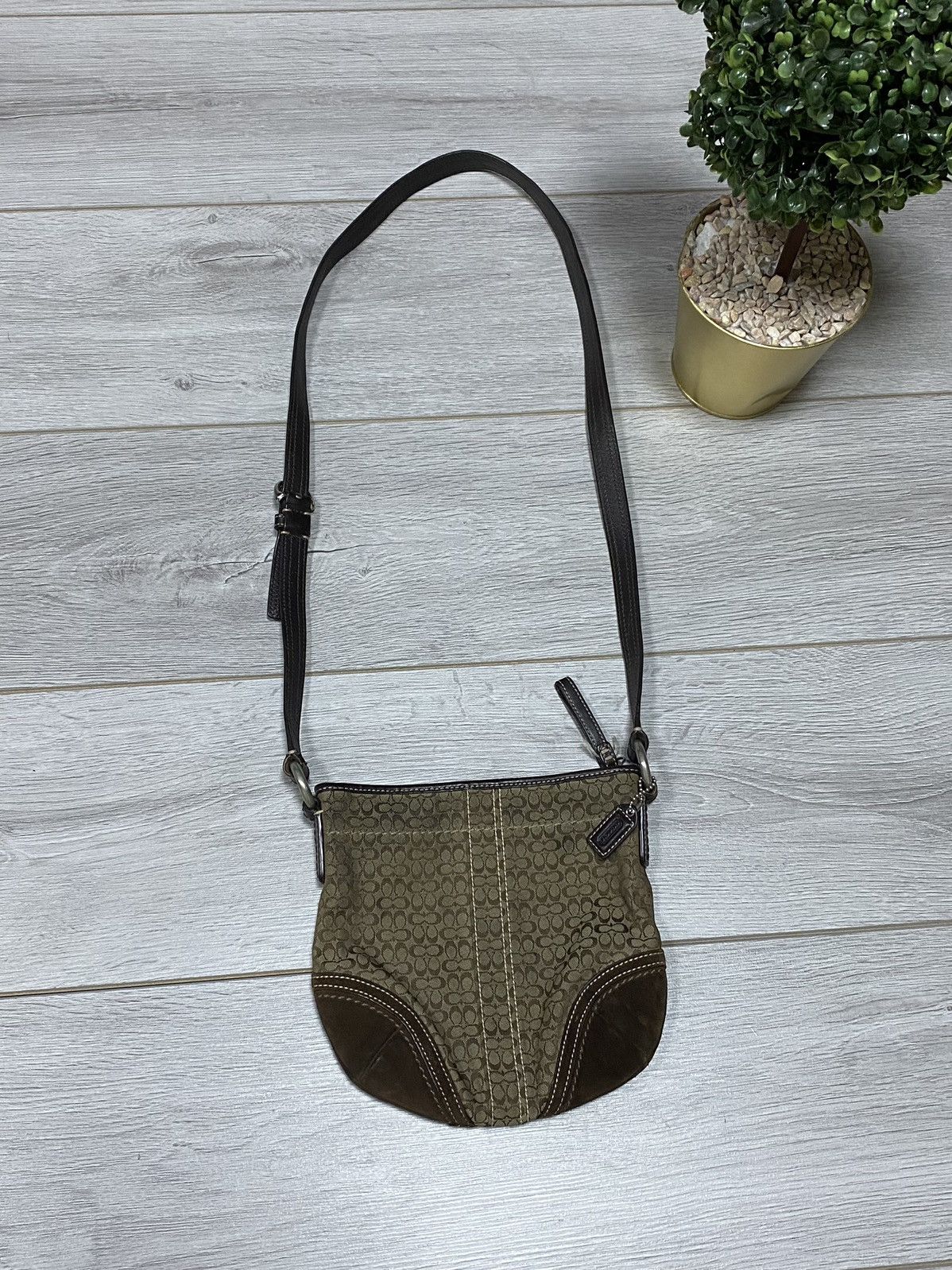 Coach Coach monogram shoulder crossbody bag Size ONE SIZE - 1 Thumbnail