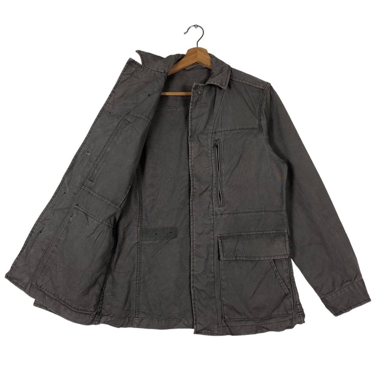 Japanese Brand 🔥90’s Vintage Cargo Multi Pocket Jacket Uniqlo Issey Miyake Size US S / EU 44-46 / 1 - 8 Thumbnail