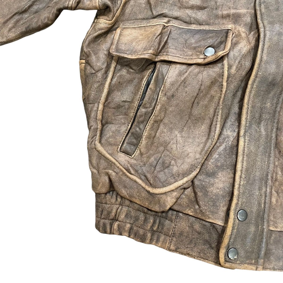 Avirex Vtg 80s Type G-1 US Army Air Force Leather Bomber Jacket Size US M / EU 48-50 / 2 - 7 Thumbnail