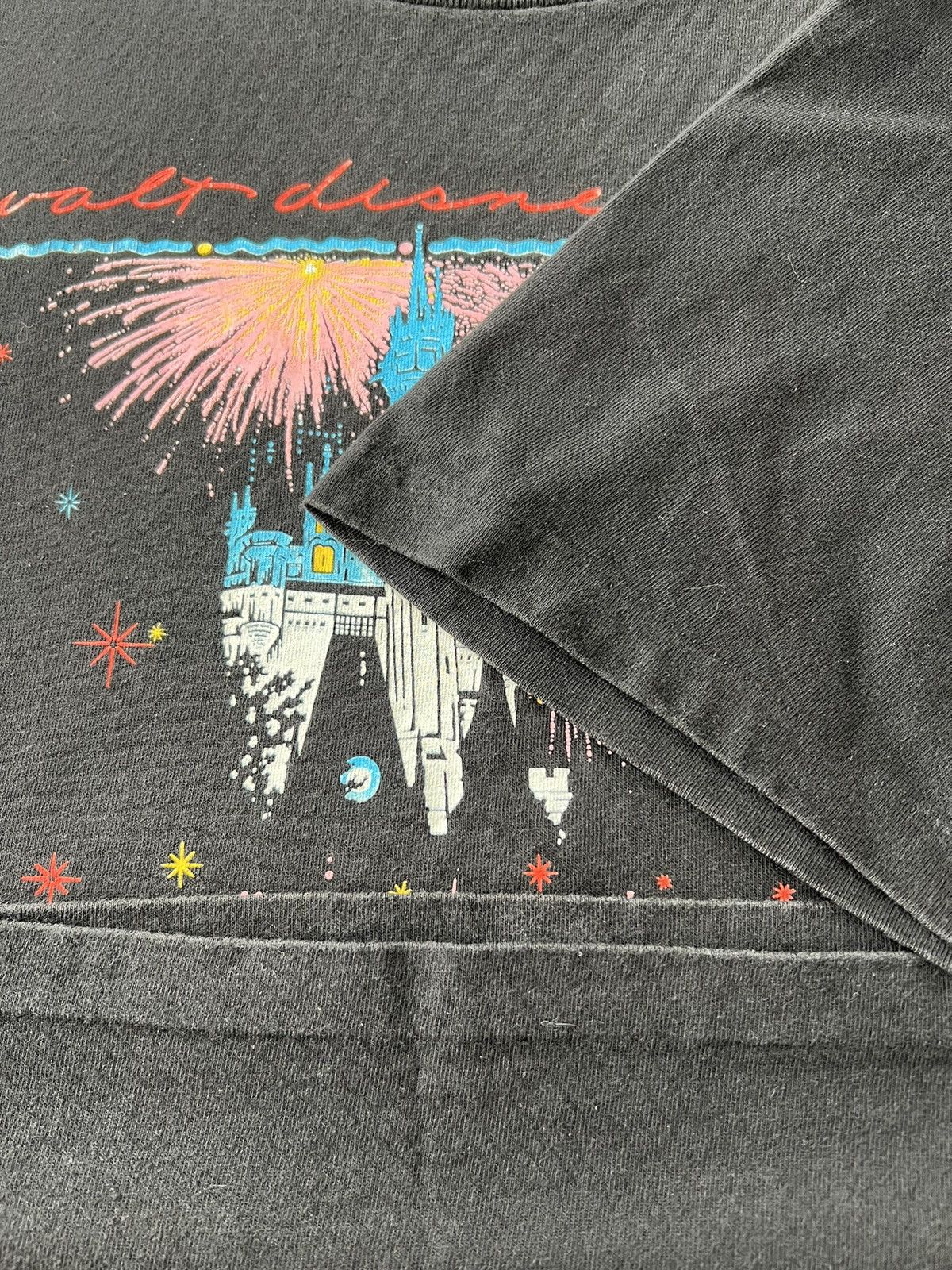 Disney Vintage 1991 Disney The Main Street Electrical Parade Tshirt Size US XL / EU 56 / 4 - 9 Thumbnail