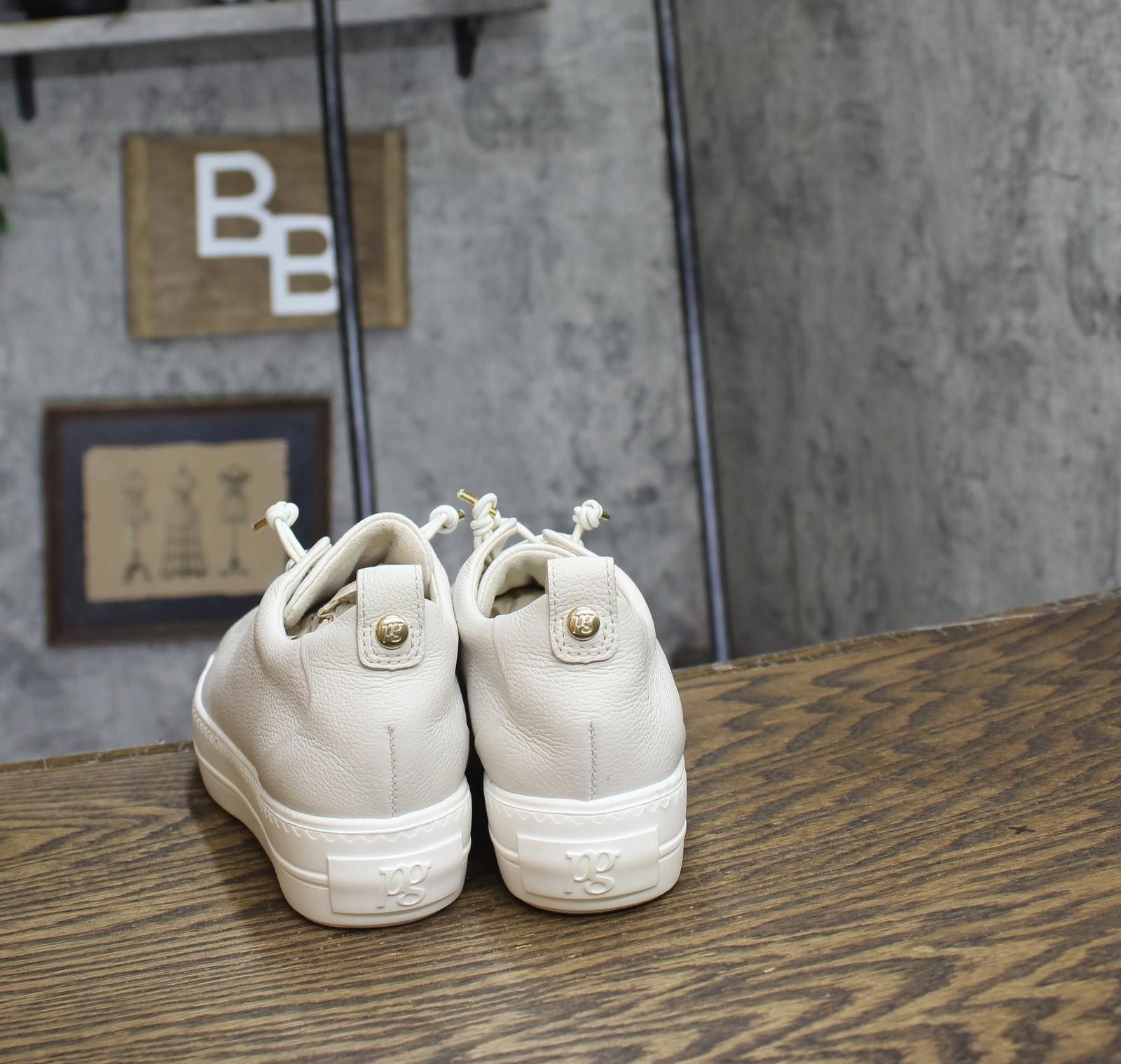 Other Paul Green Faye Sneakers Low Top 5017 Ivory Off White 7m Size US 7 / IT 37 - 4 Thumbnail