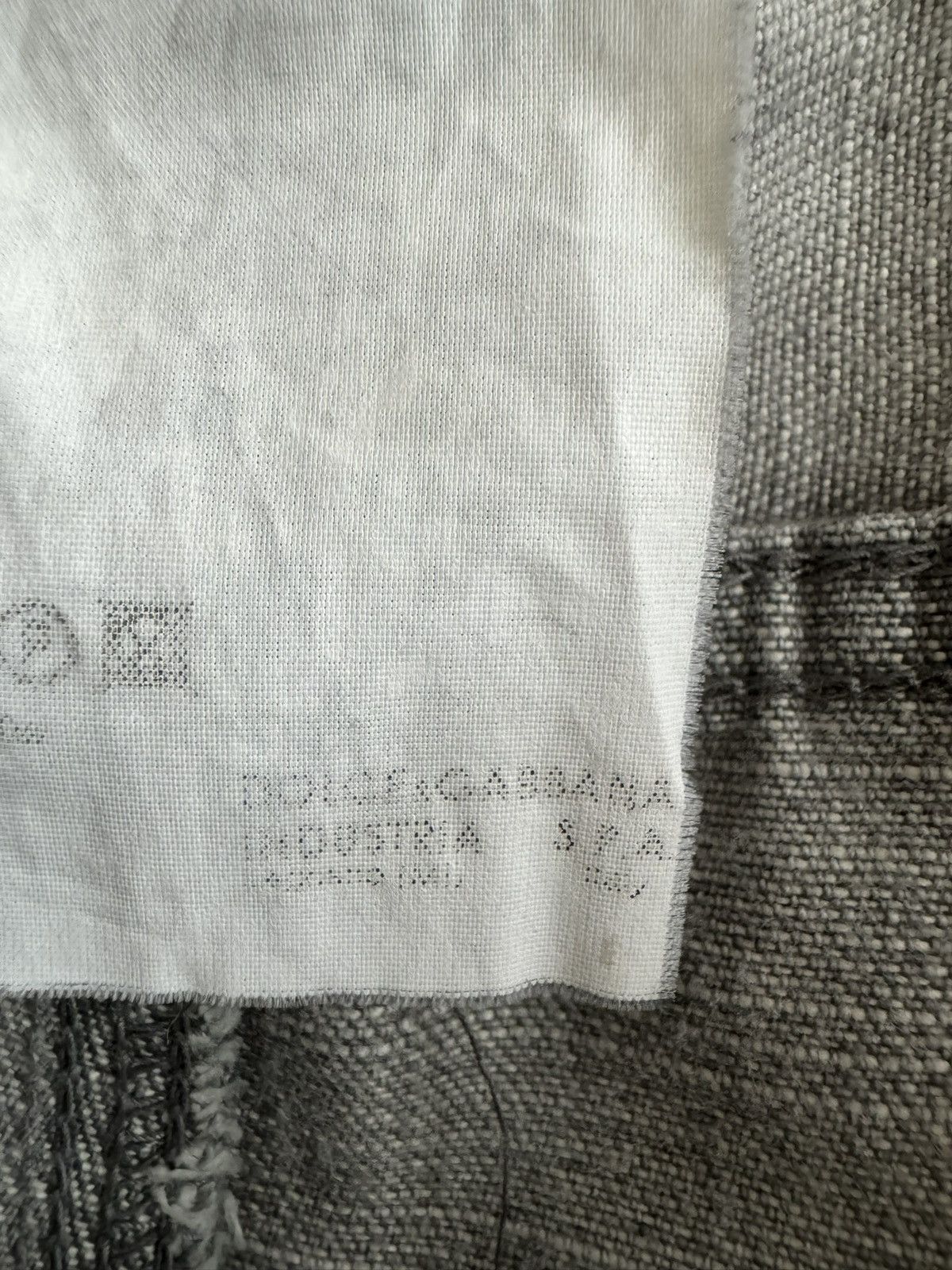 Dolce & Gabbana Dolce & Gabbana A/W2003 Runway Bondage Denim Size US 33 - 9 Thumbnail