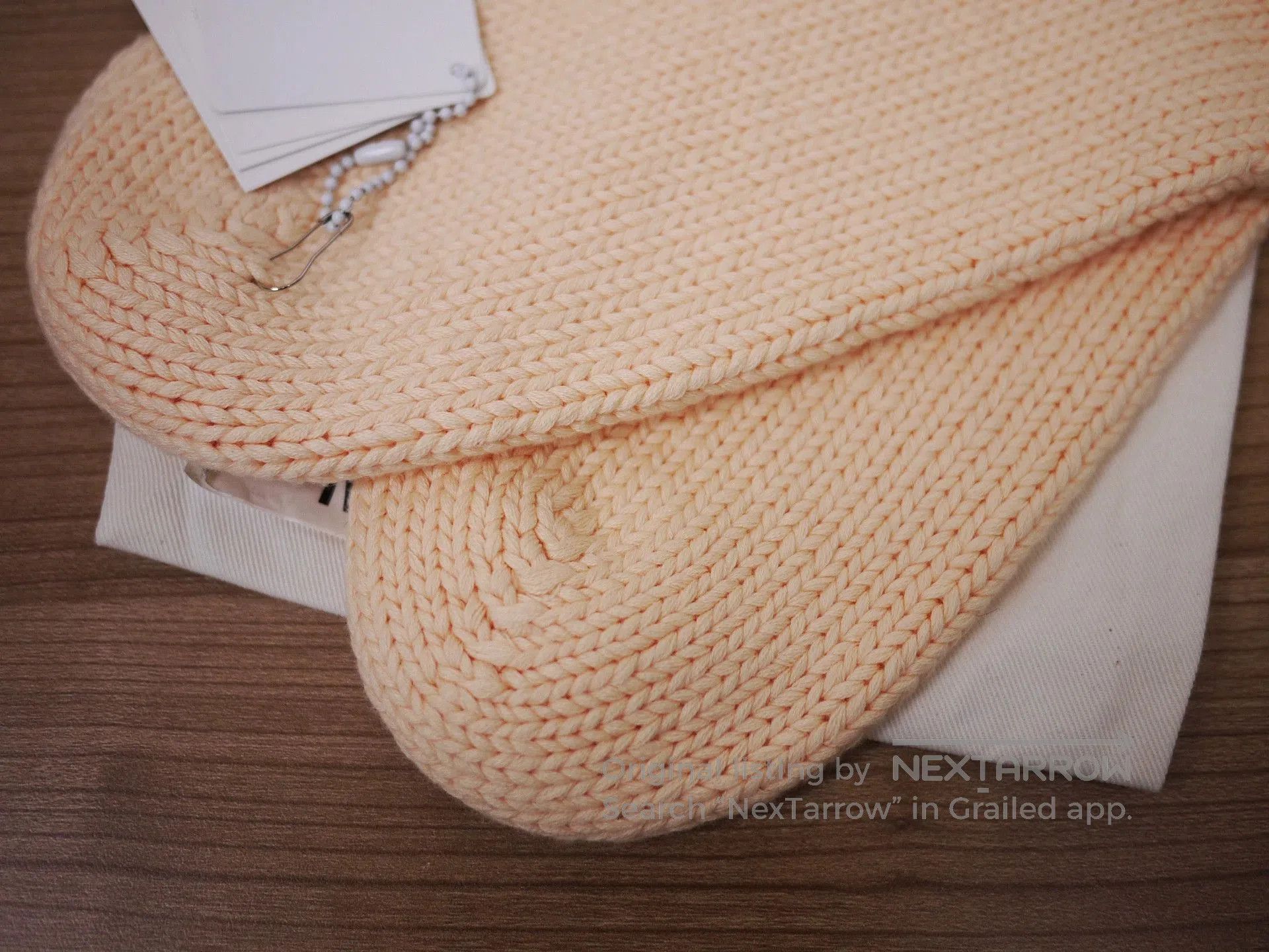Visvim hand knit visvim achilles socks in pink. Size ONE SIZE - 3 Thumbnail