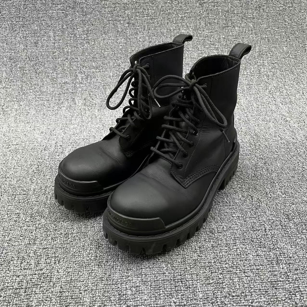 Balenciaga Balenciaga tractor lace up boots | Grailed